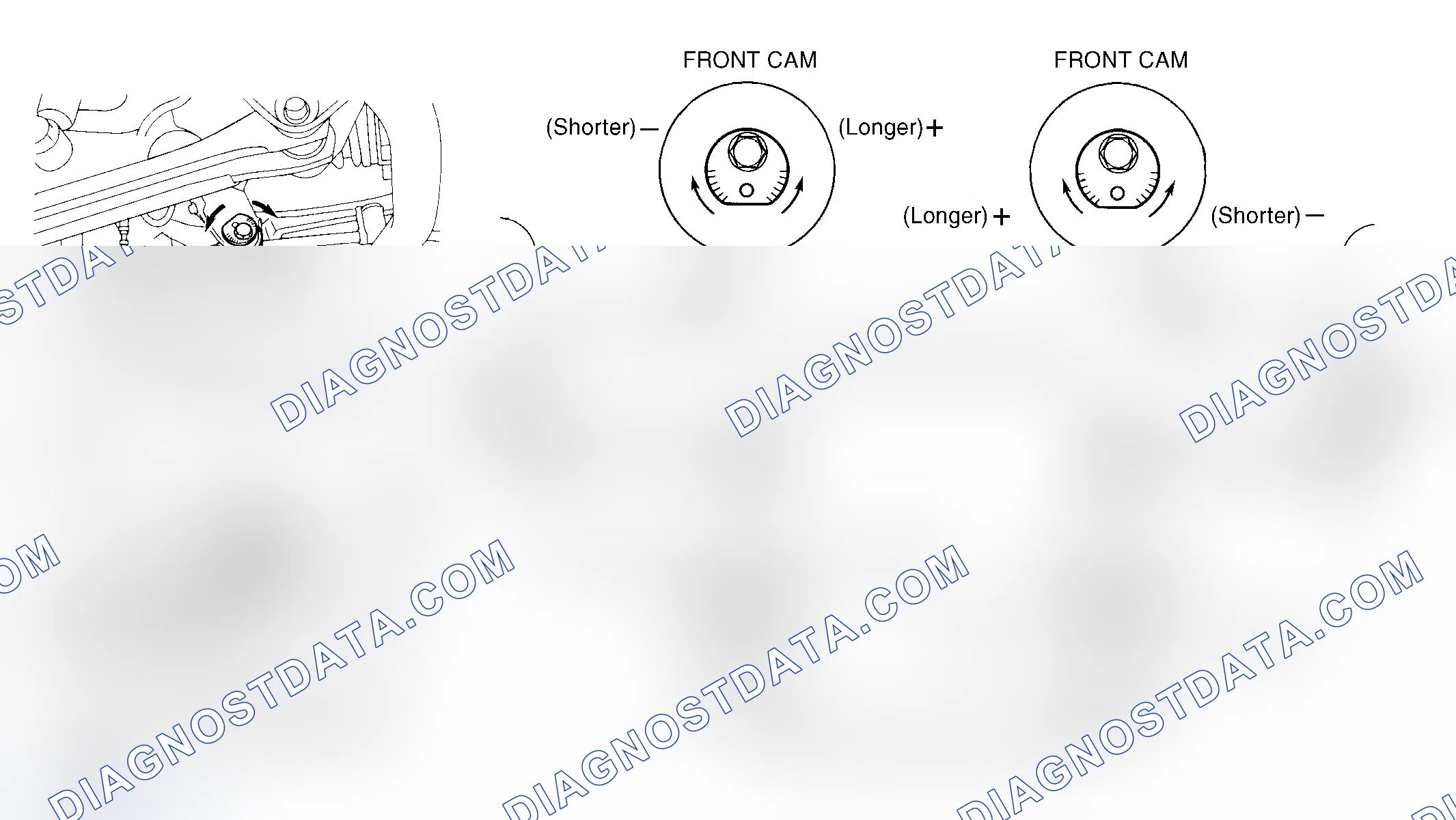 Scheme 6: Rear Camber & Toe-In Adjustment Cams (LS400) Courtesy of Toyota Motor Sales, U.S.A., Inc.