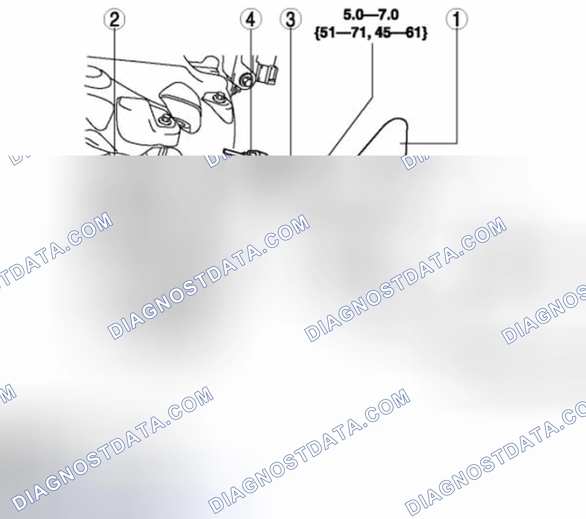 Scheme 95: CRANKSHAFT POSITION (CKP) SENSOR REMOVAL/INSTALLATION [MZI 3.7 V6]