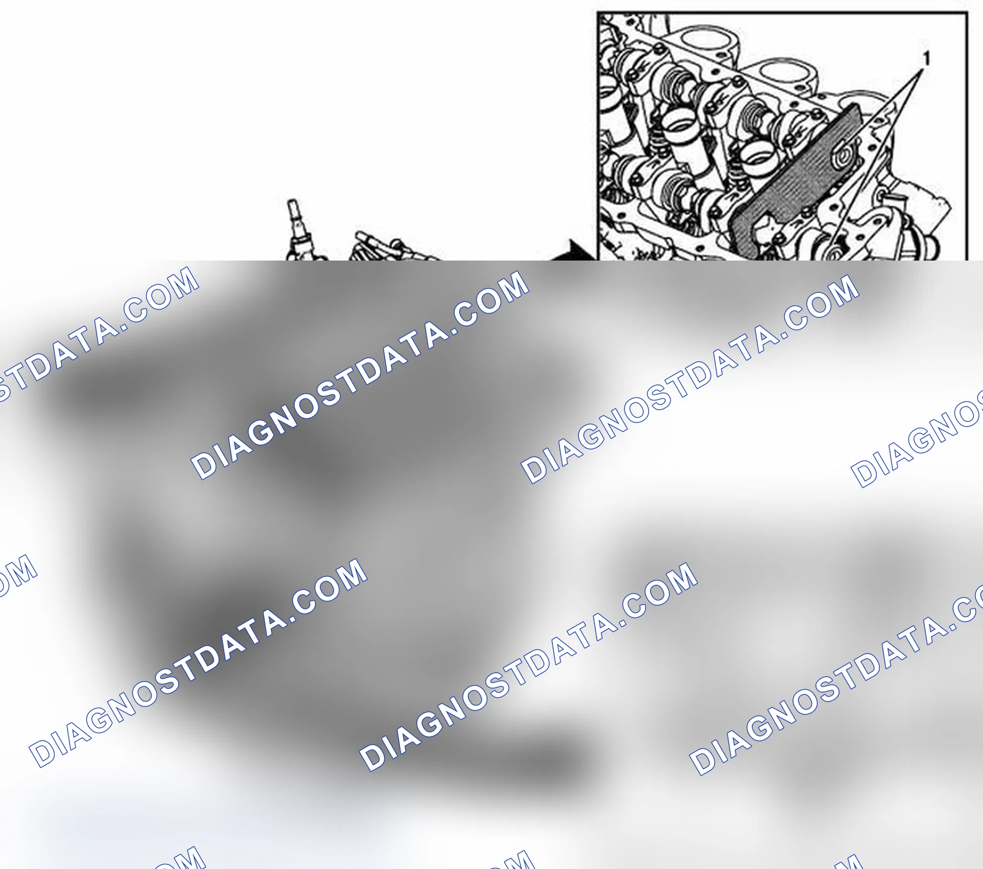 Scheme 187: Secondary Camshaft Intermediate Drive Chain Installation - Left Side - Step 1