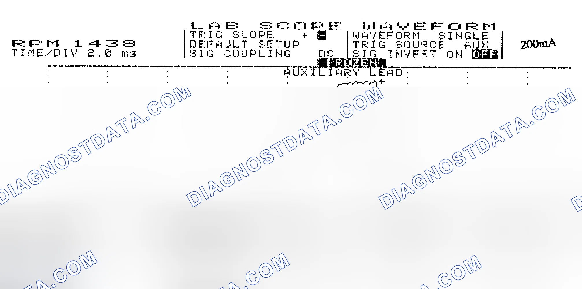 Scheme 15: Single Injector w/Normal Current Flow - Current Pattern