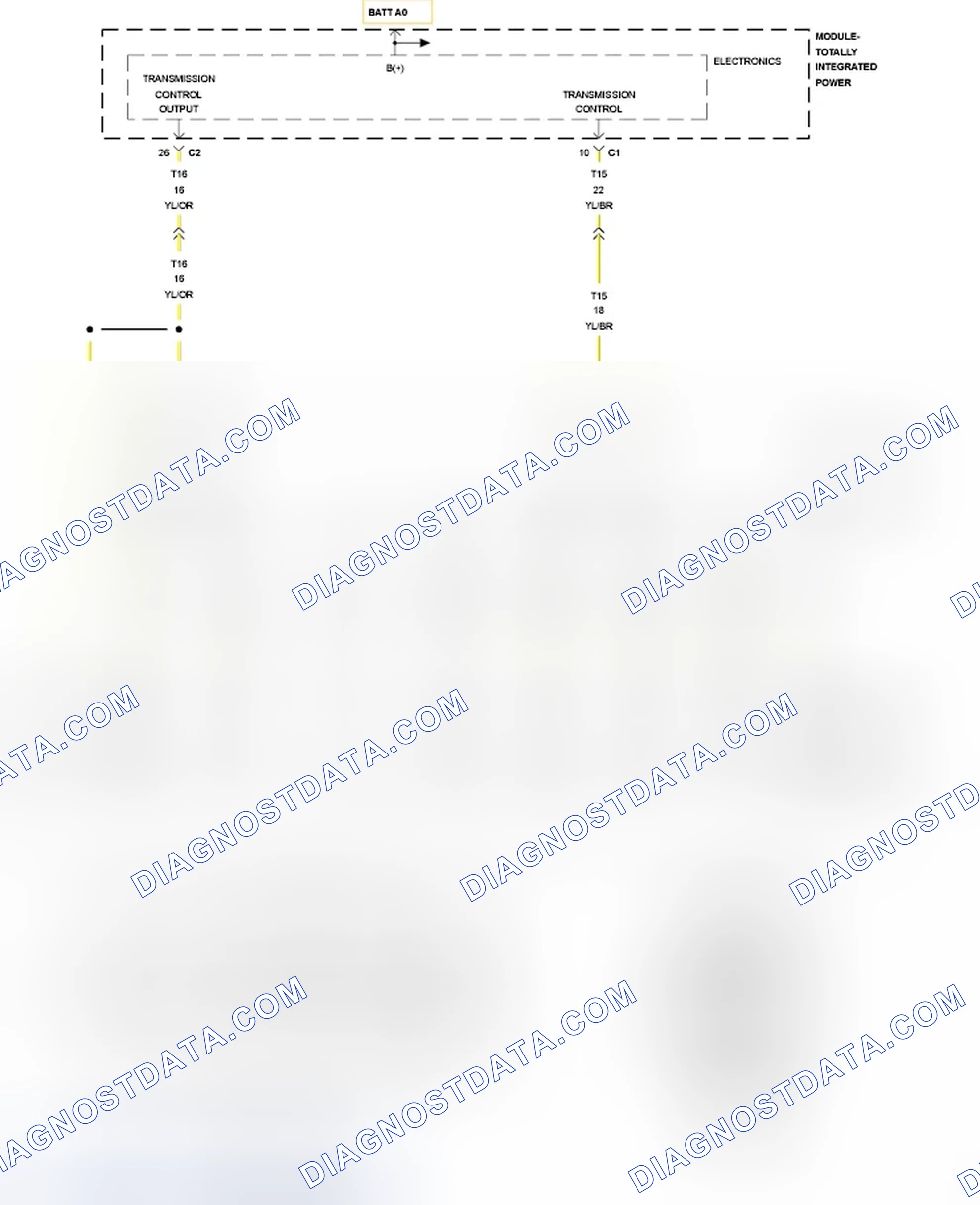 Scheme 1061: P0750-LR SOLENOID CIRCUIT