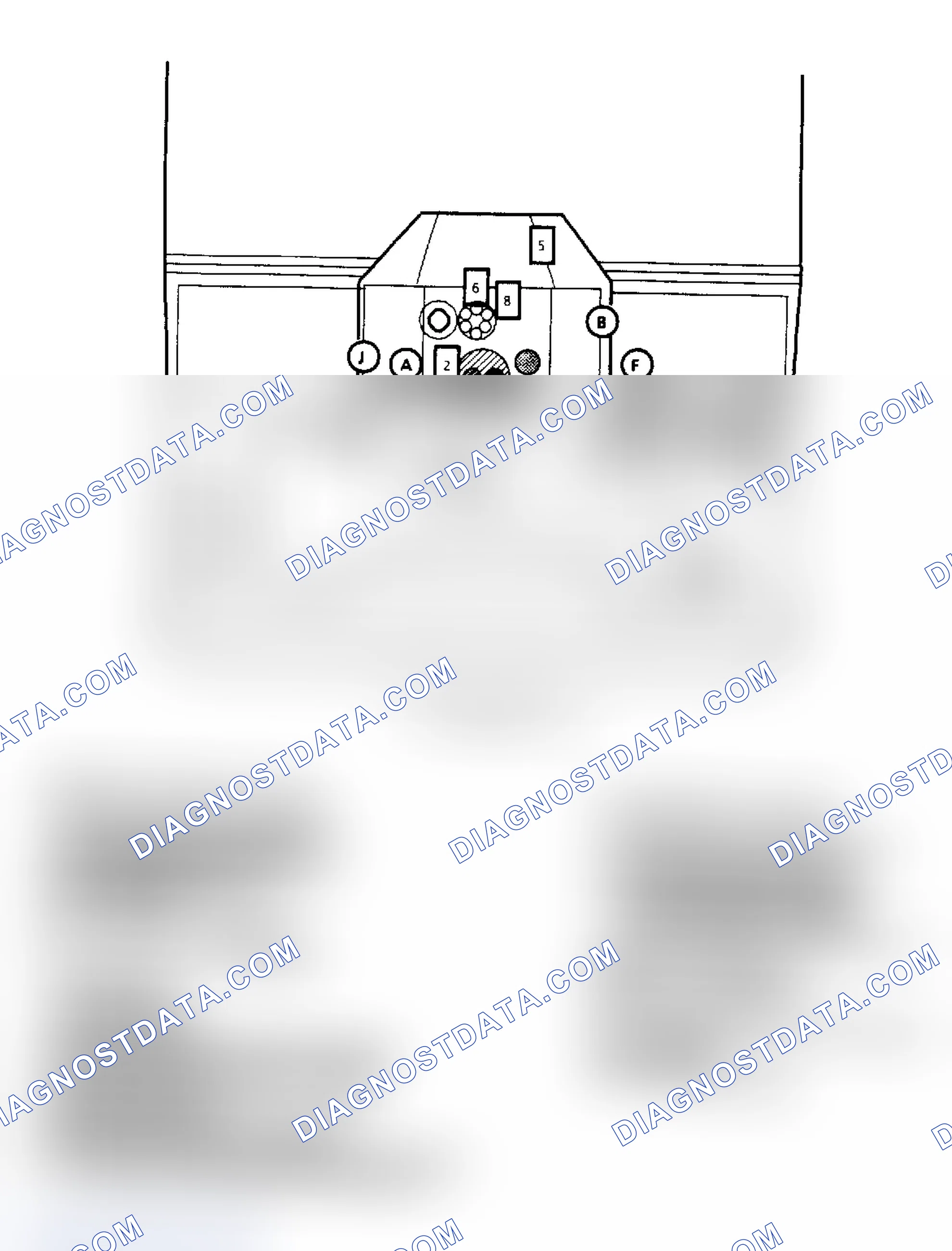 Scheme 150: Component Locations for "P" Series 5.7L