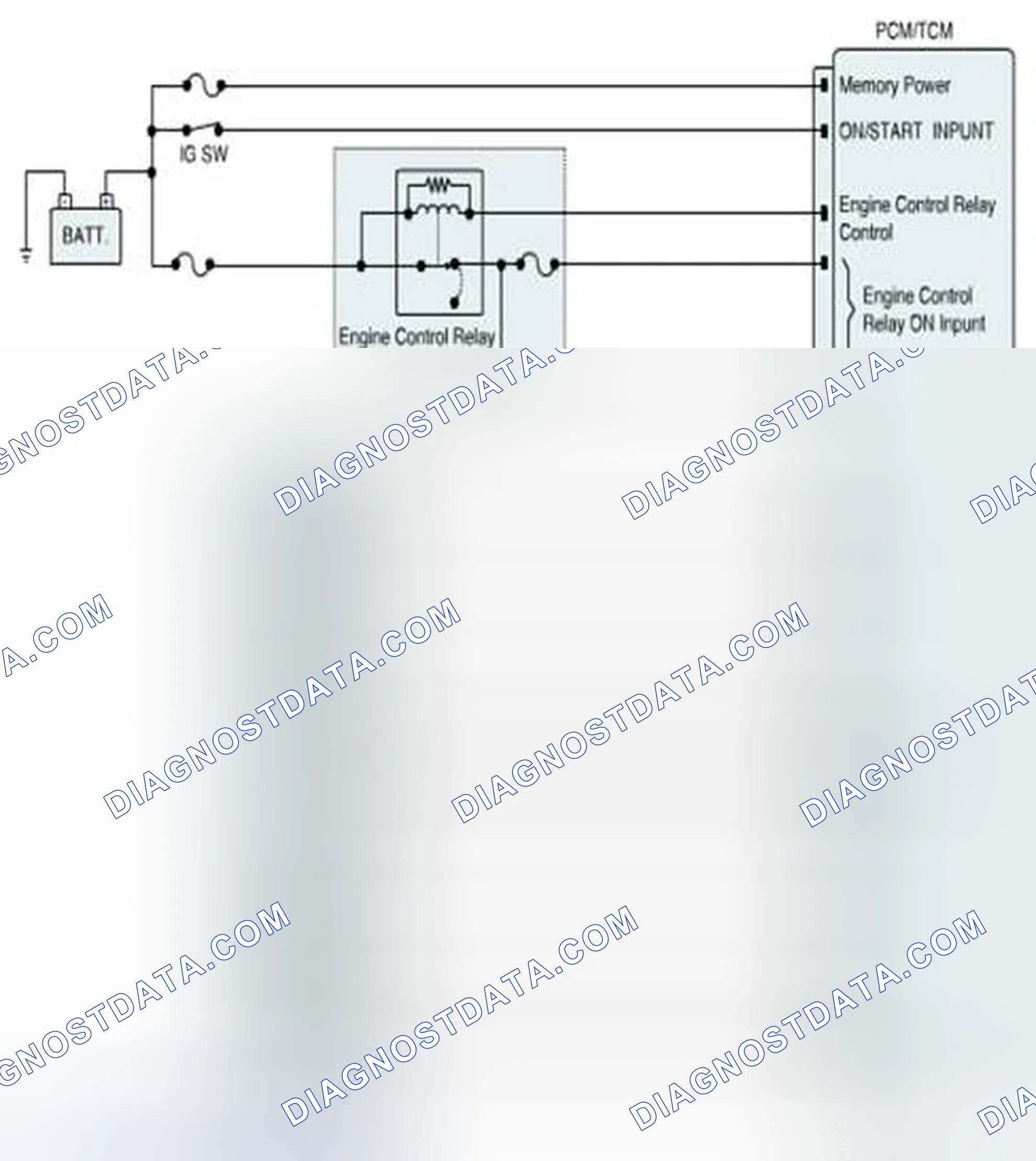 Scheme 1009: Diagnostic Circuit Diagram