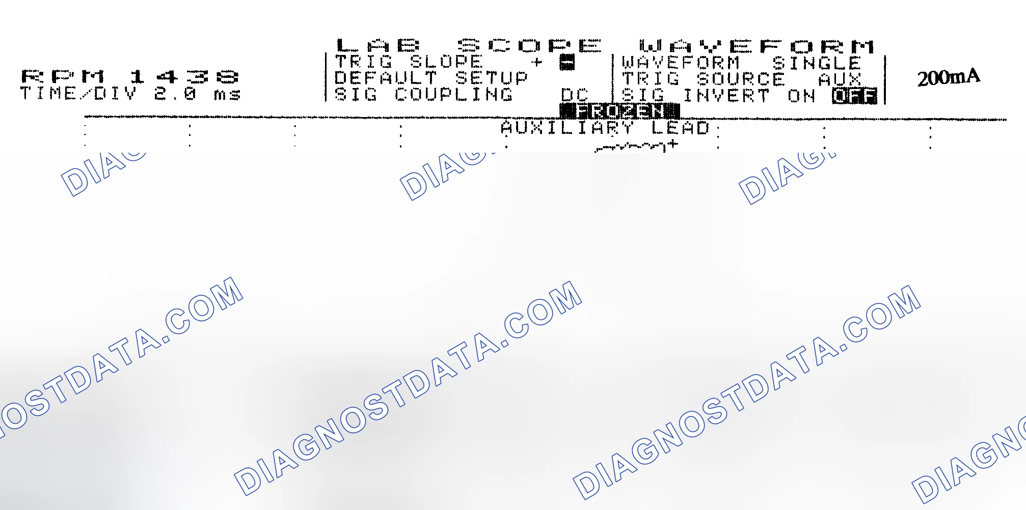 Scheme 15: Single Injector w/Normal Current Flow - Current Pattern