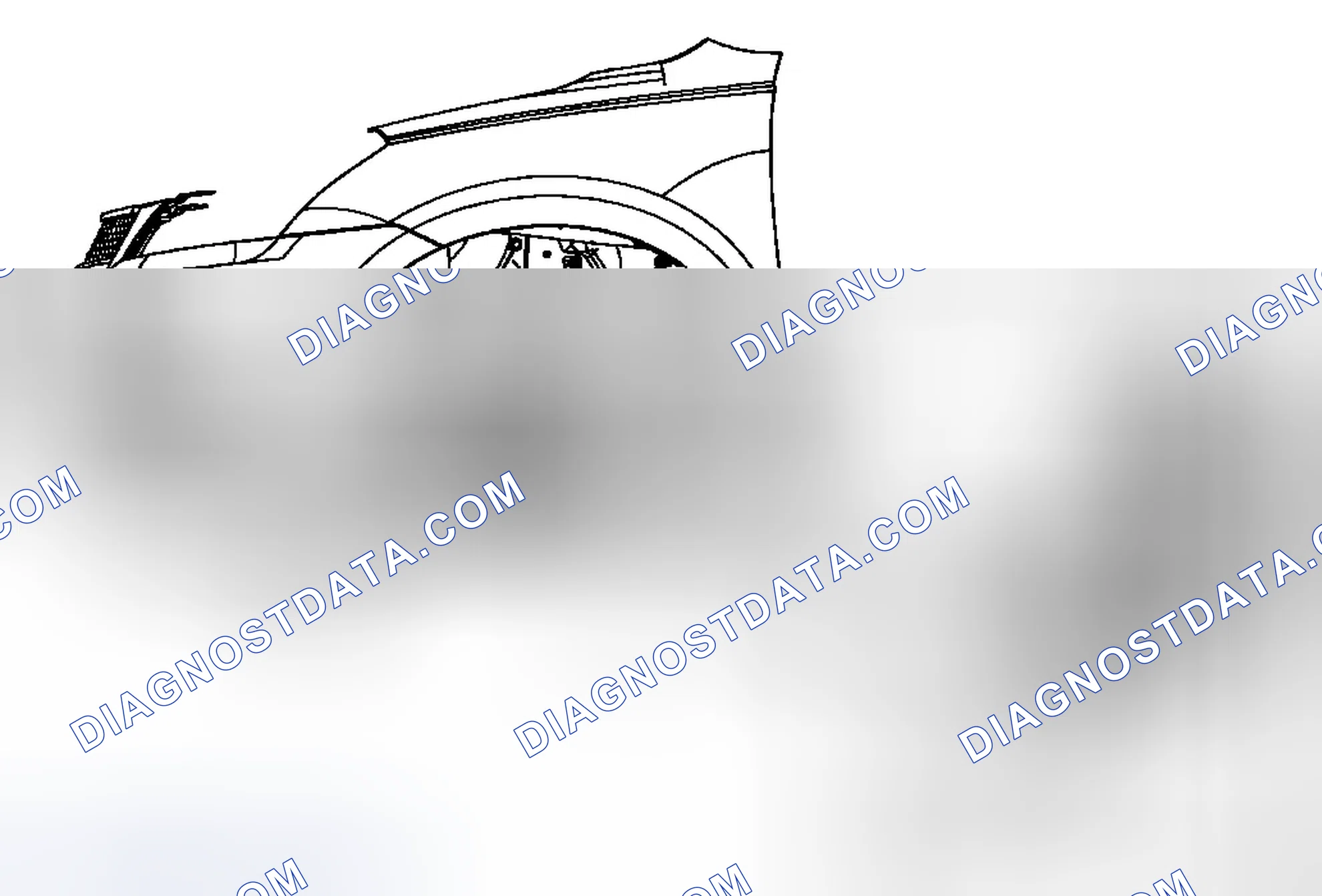 Scheme 5: Front Wheelhouse Rear Liner Replacement (Traverse)