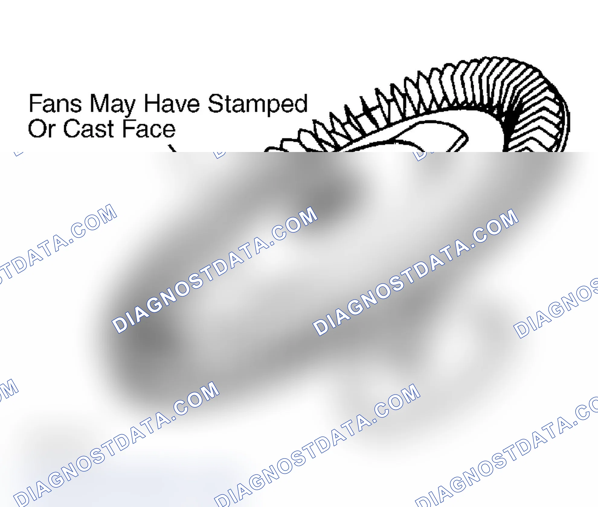 Scheme 7: Thermostatically Controlled Fan Assembly Shown with stamped face and bi-metallic coil spring.