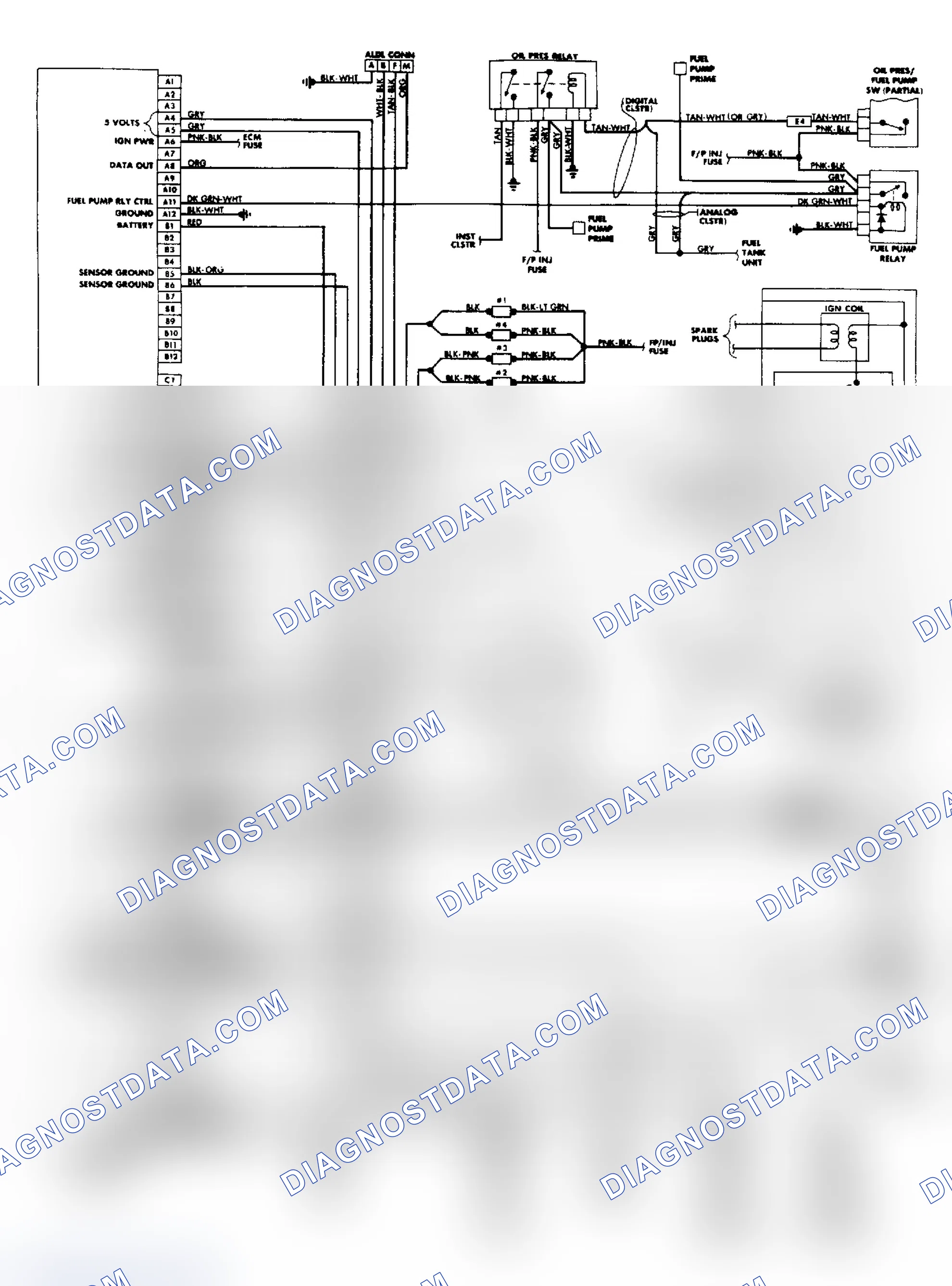 Scheme 15: 1988 Skylark 2.3L Fuel Injection Wiring Diagram
