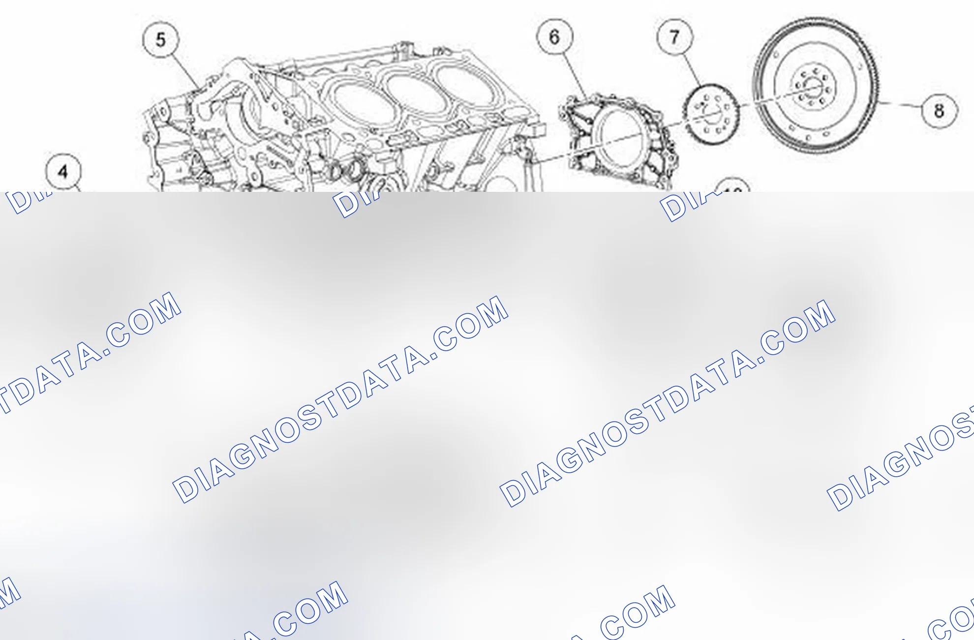 Scheme 624: Lower Engine Block (View 1)