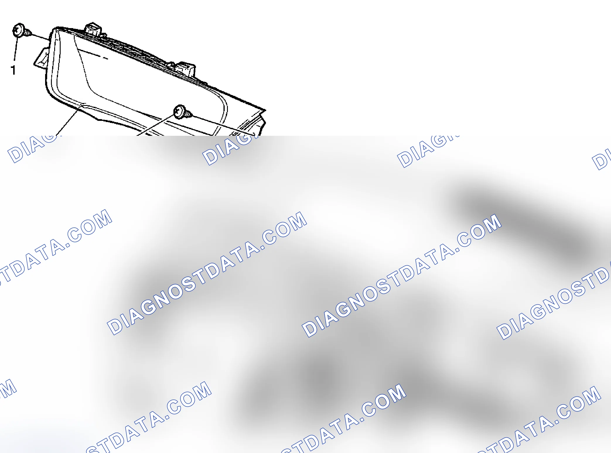 Scheme 20: Instrument Panel Cluster Trim Plate Bezel Replacement