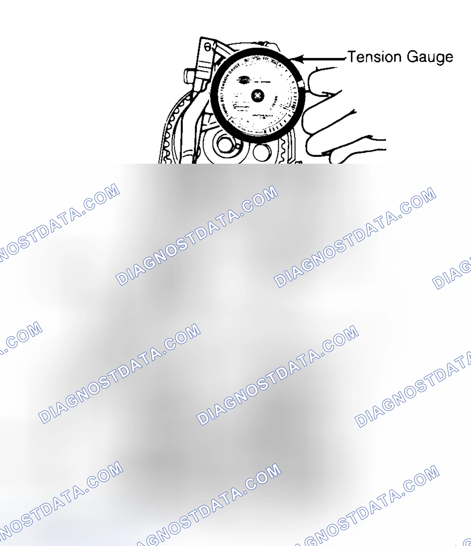 Scheme 3: Adjusting Typical Timing Belt Tension