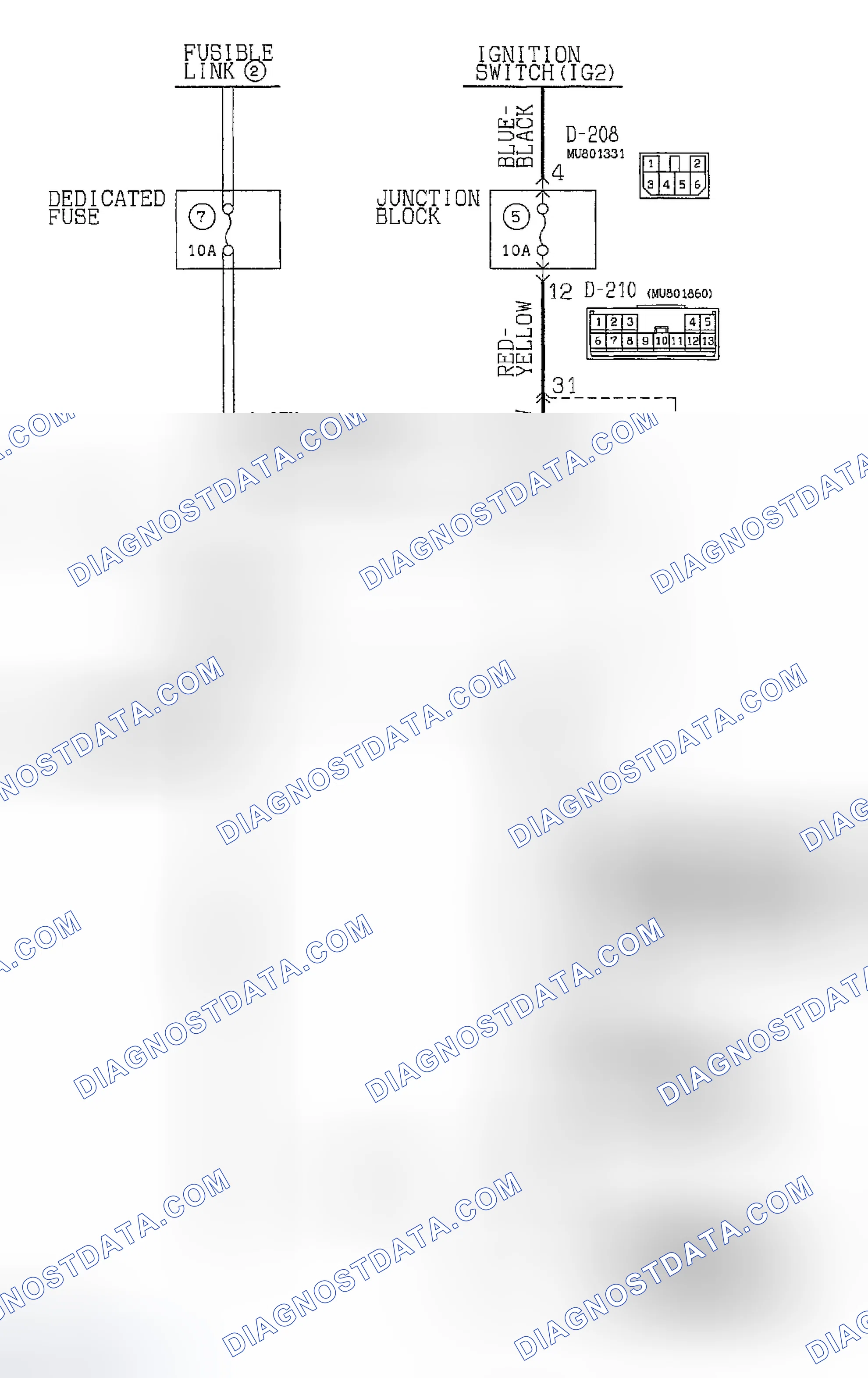 Scheme 5: CIRCUIT DIAGRAM & CONNECTOR IDENTIFICATION