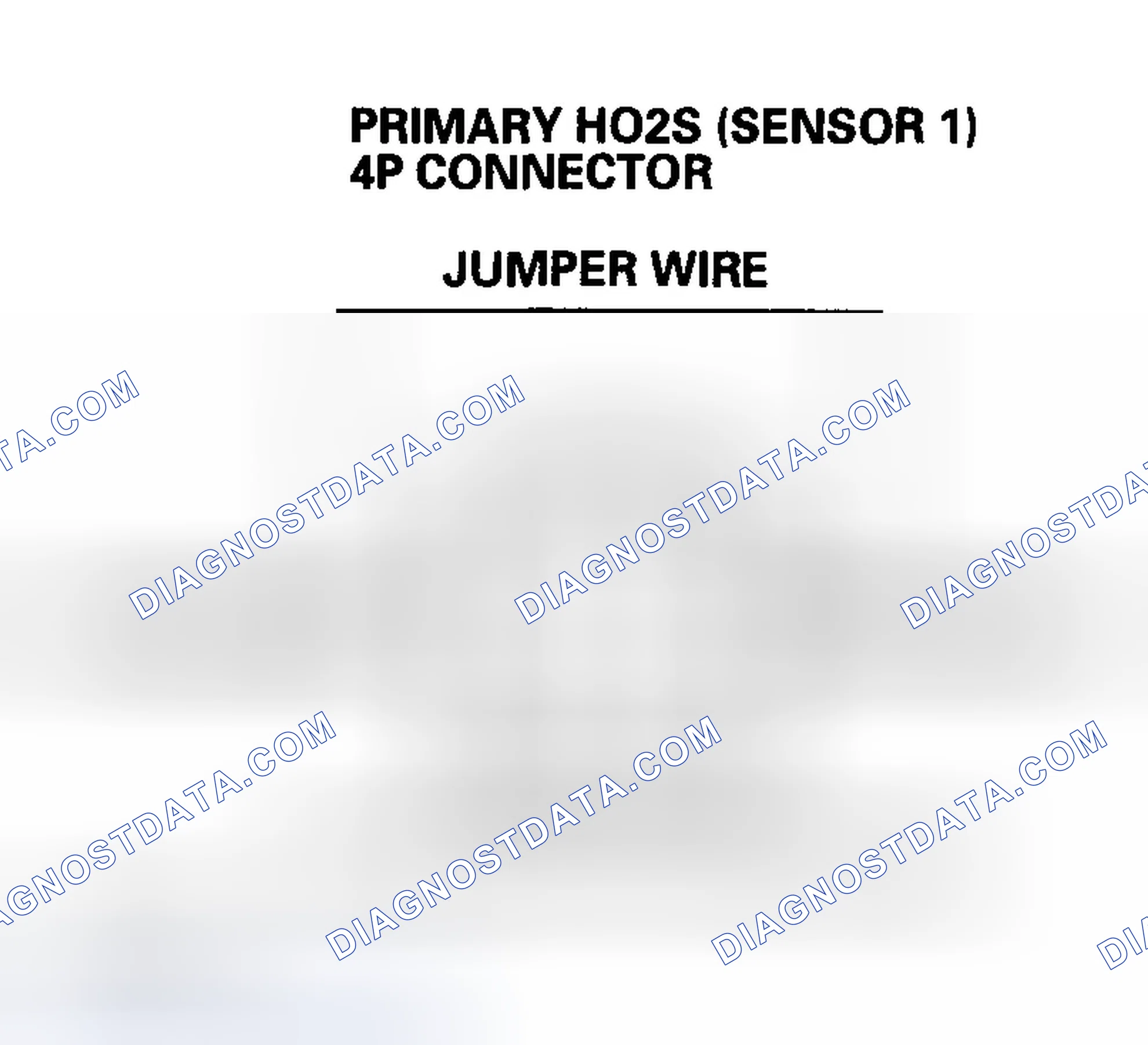 Scheme 117: DTC P0132: Primary HO2S (Sensor 1) Circuit High Voltage