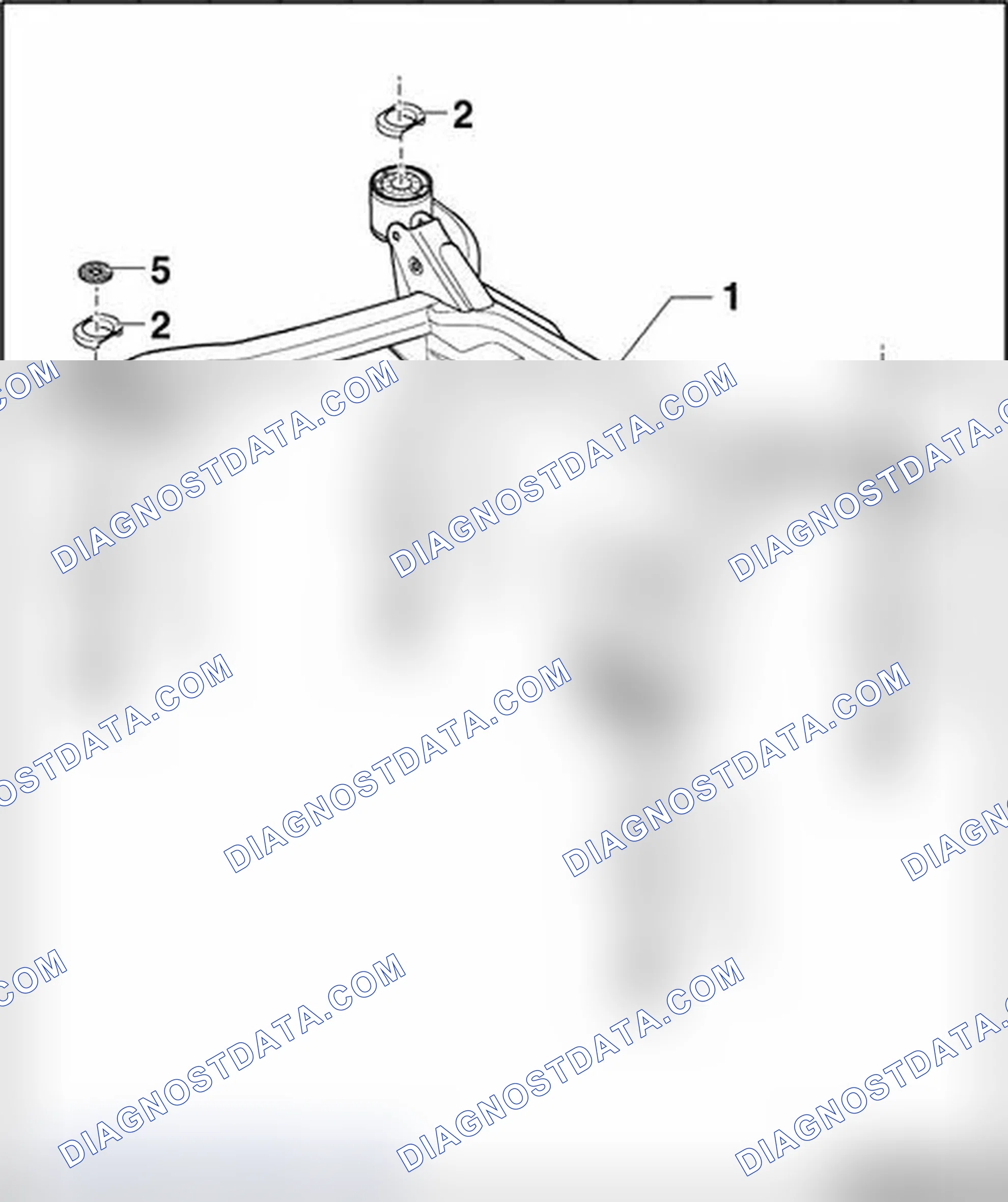 Scheme 174: Part I, Subframe - front wheel drive