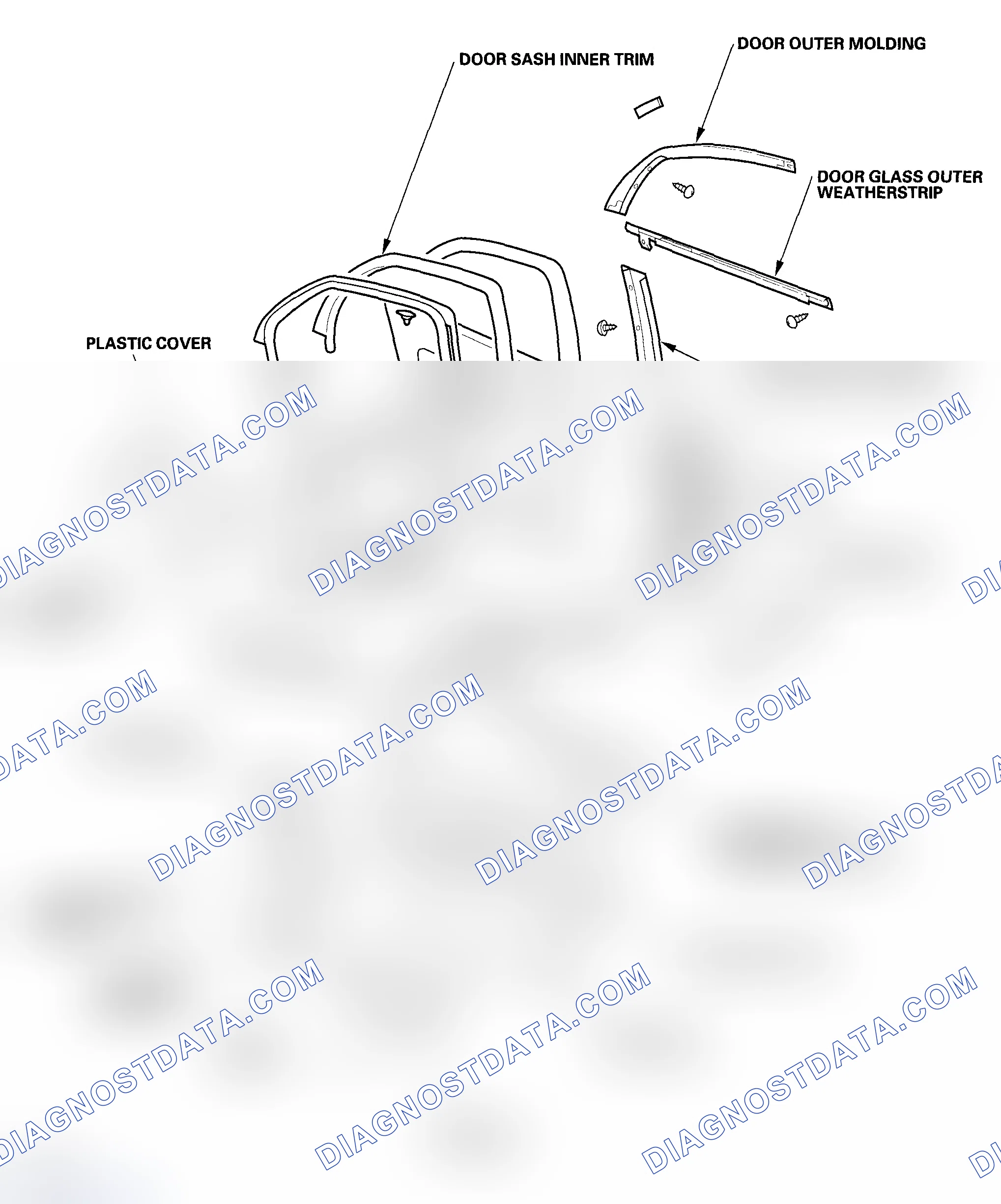 Scheme 4: Component Location Index - Rear Door