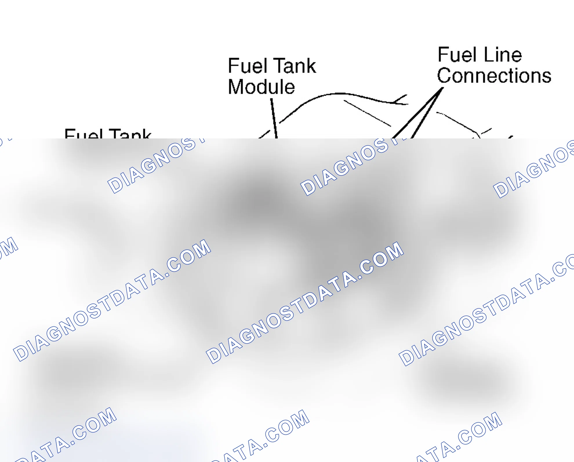 Scheme 739: FUEL TANK MODULE LOCATION