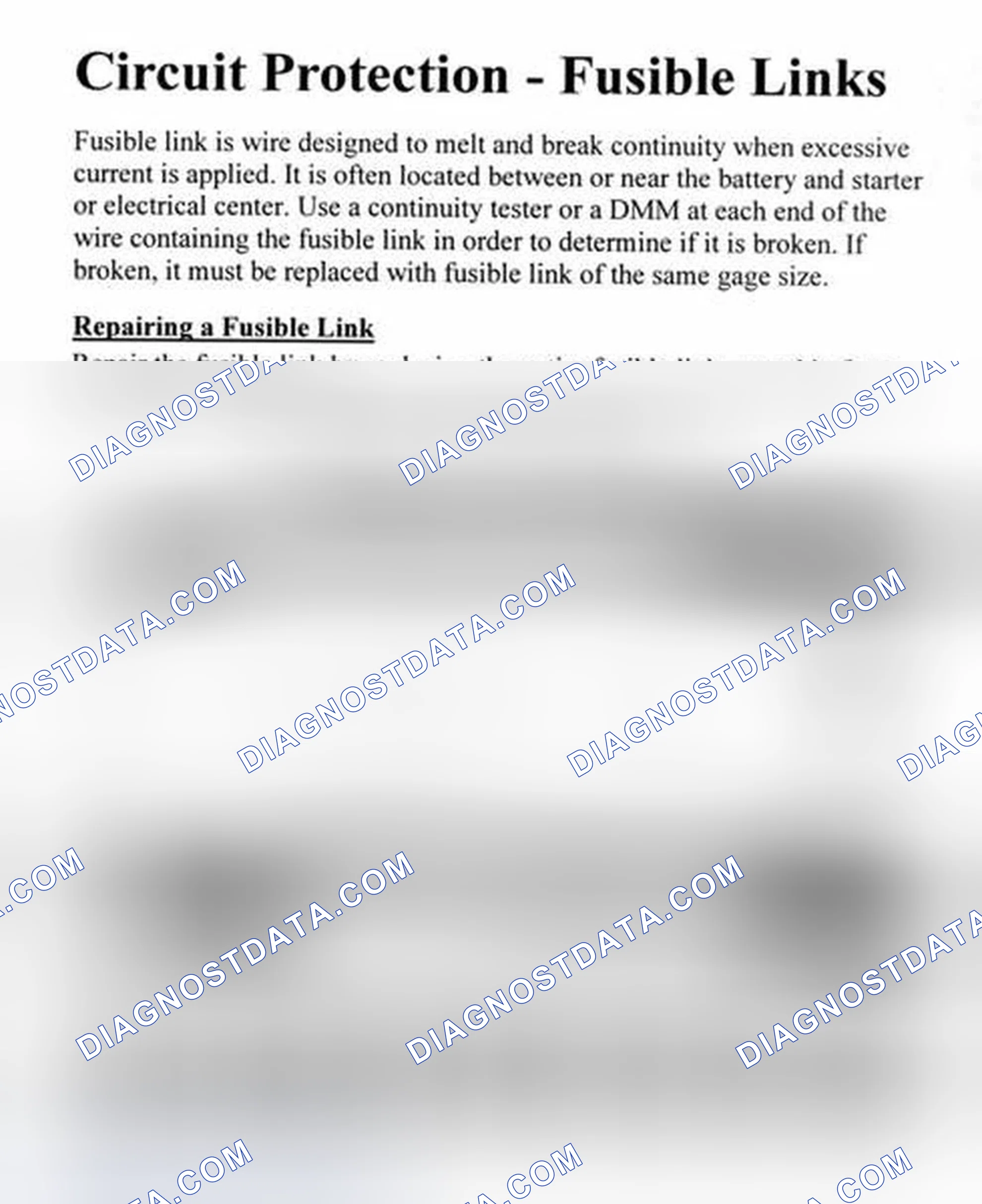 Scheme 13: FUSIBLE LINKS