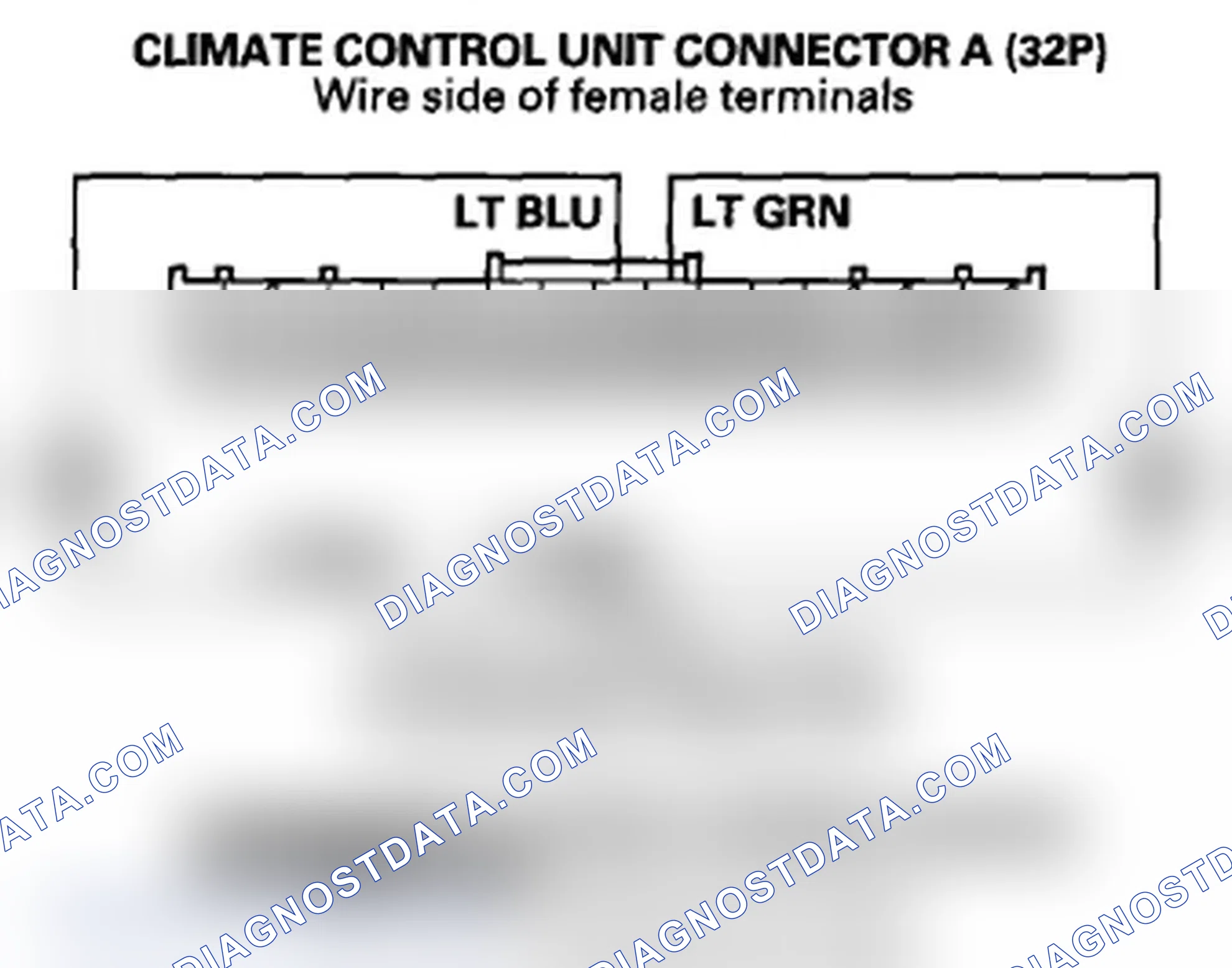 Scheme 69: DTC B1238 or DTC indicator P and AUTO: A Problem in the Passenger's Air Mix Control Motor Circuit, L