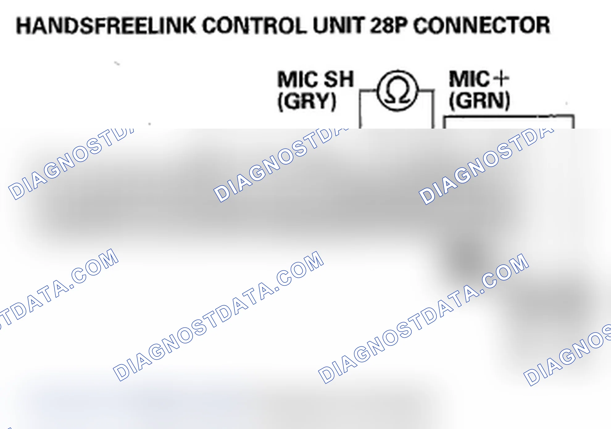 Scheme 1149: DTC B1776: Microphone input/output shorted to ground (with navigation)