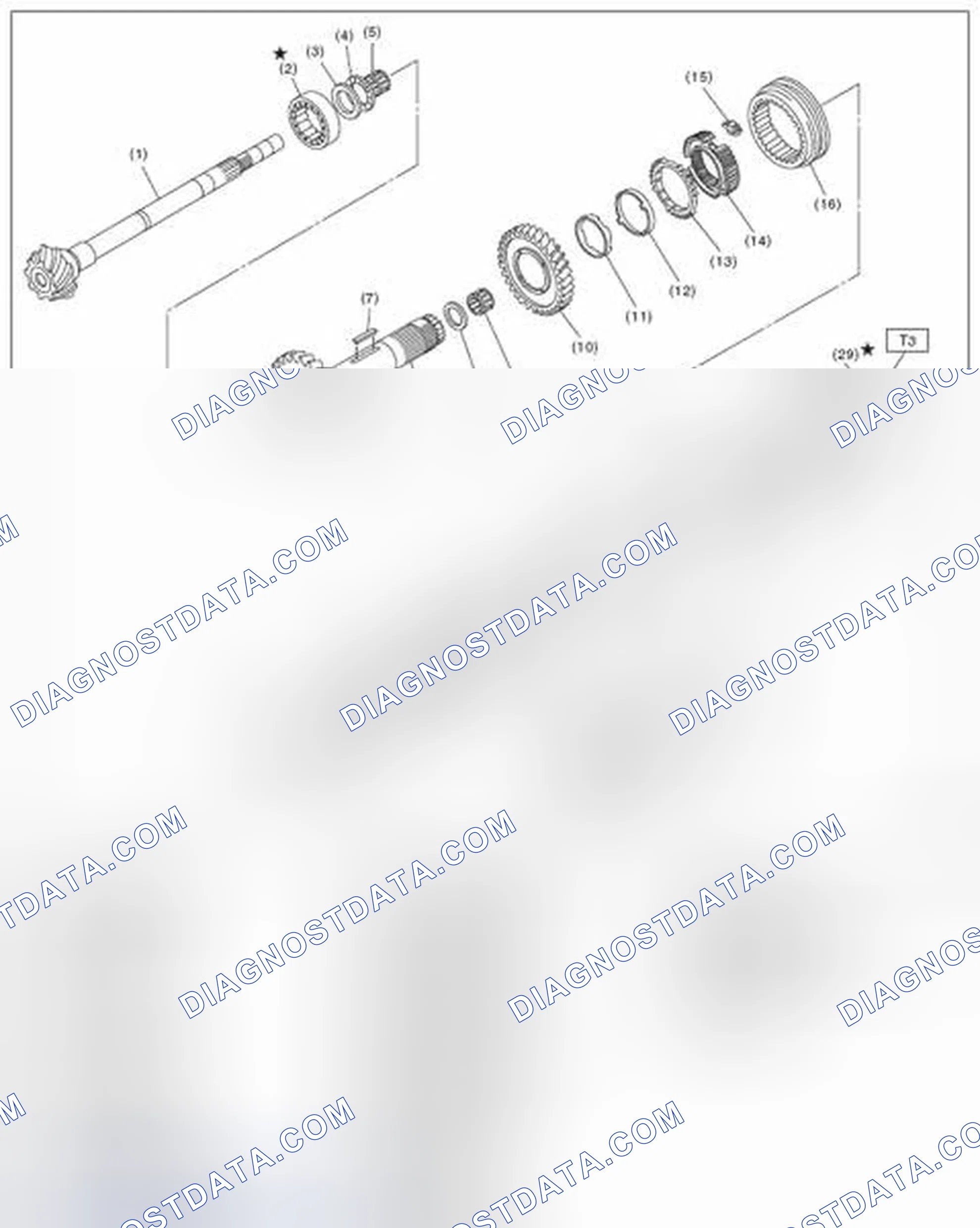 Scheme 21: DRIVE PINION ASSEMBLY