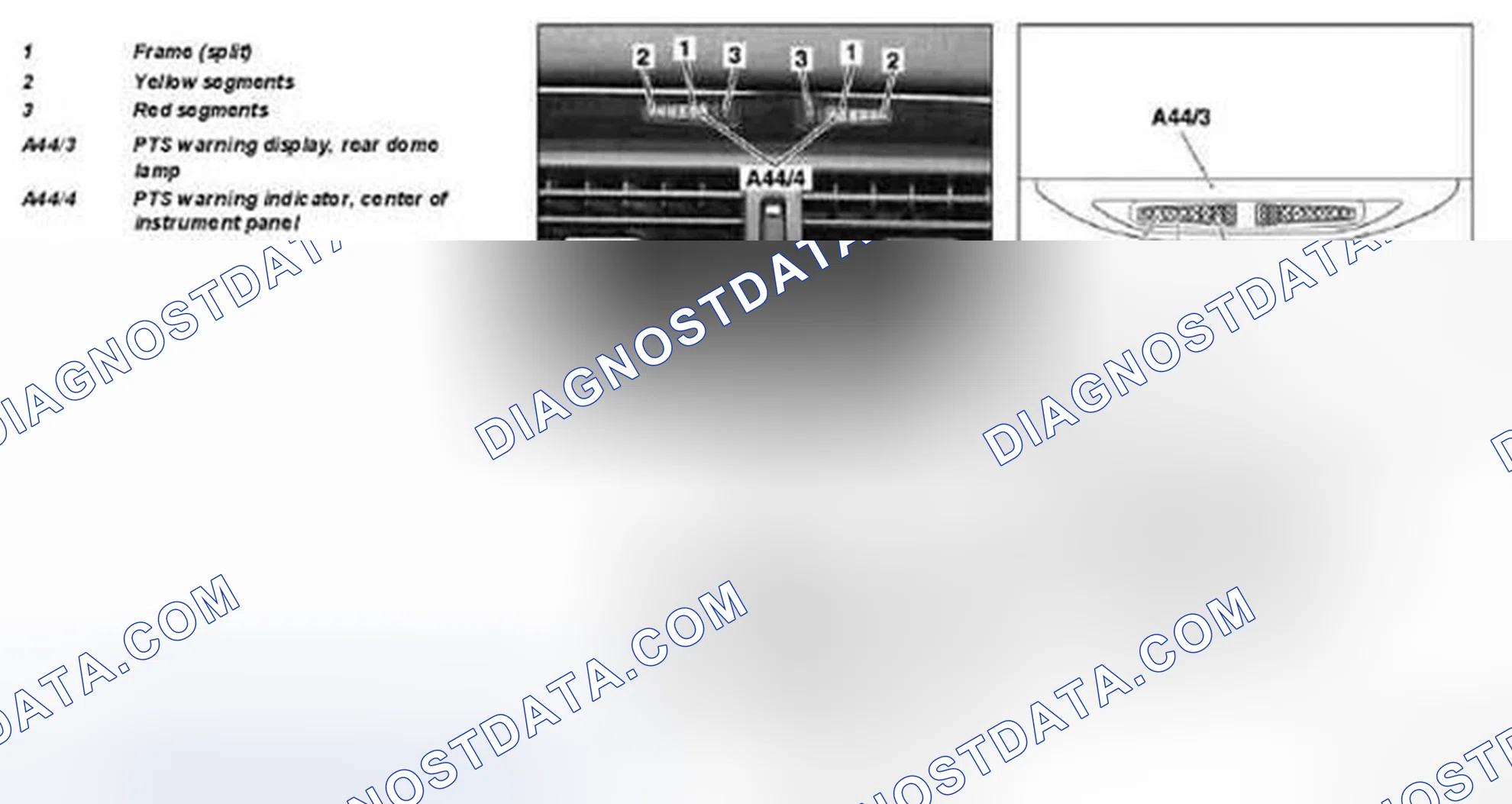 Scheme 26: Warning indicator, location - GF54.65-P-4104-02AD