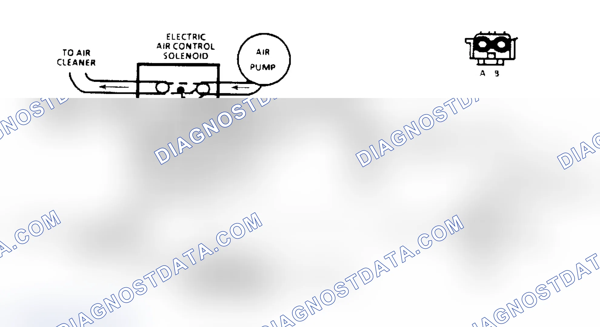 Scheme 118: AIR Management Check Schematic (Elect. Air Control Valve)
