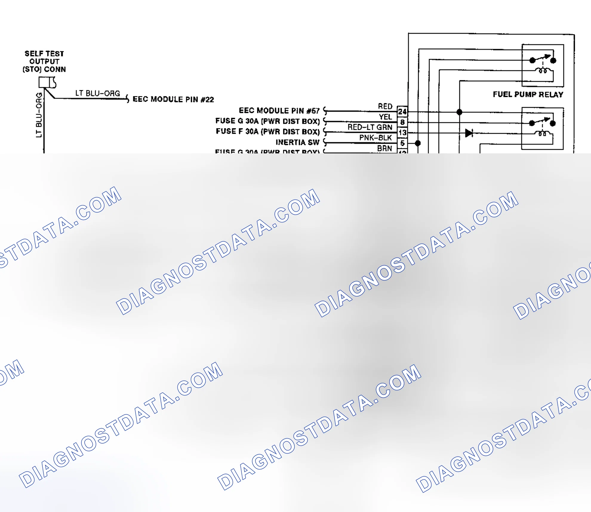 Scheme 3: Electric Cooling Fan Wiring Diagram (Continental)