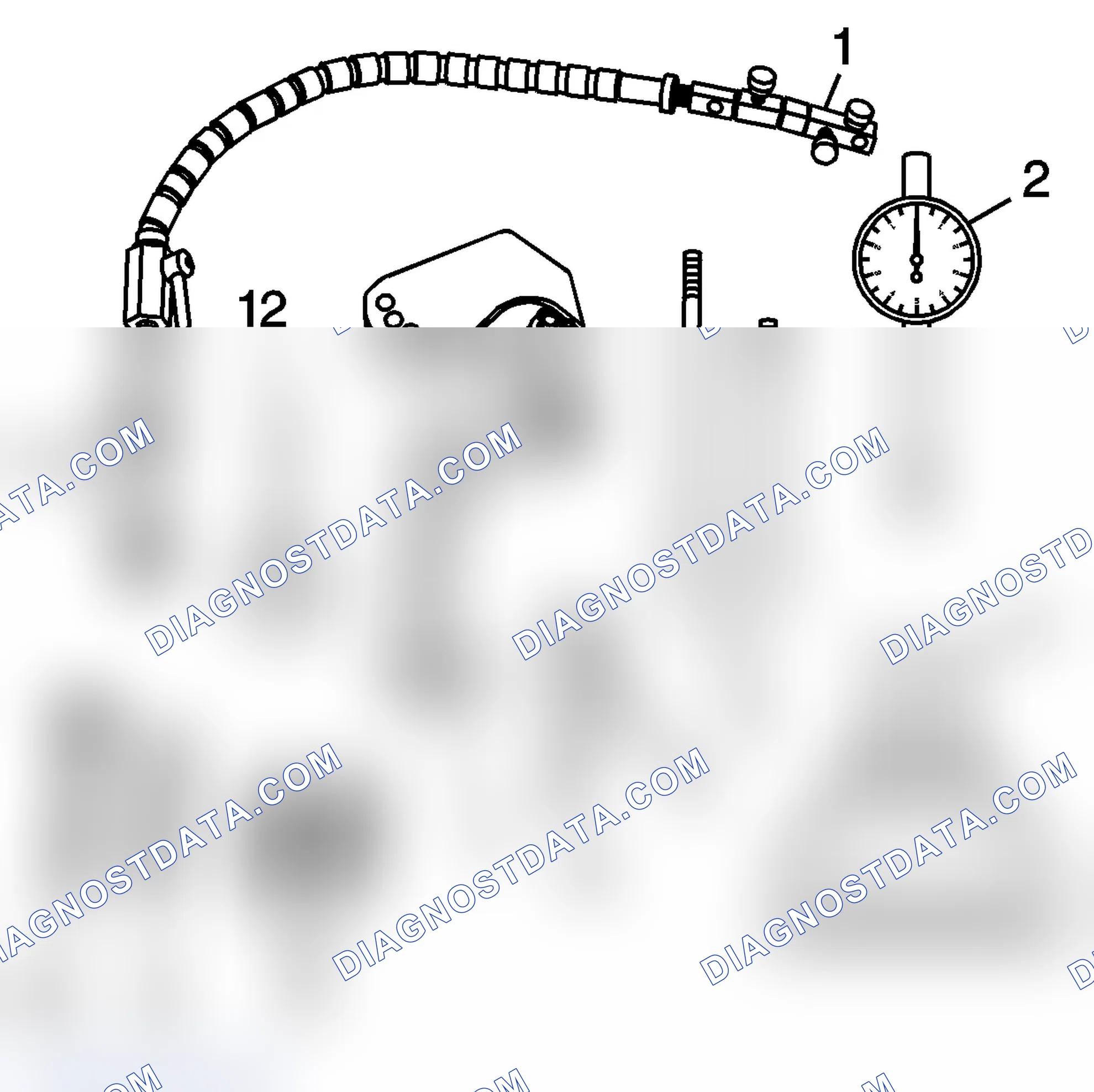 Scheme 183: Connecting Rod Clearance Measurement Procedure - Using J 43690 and J 43690-100