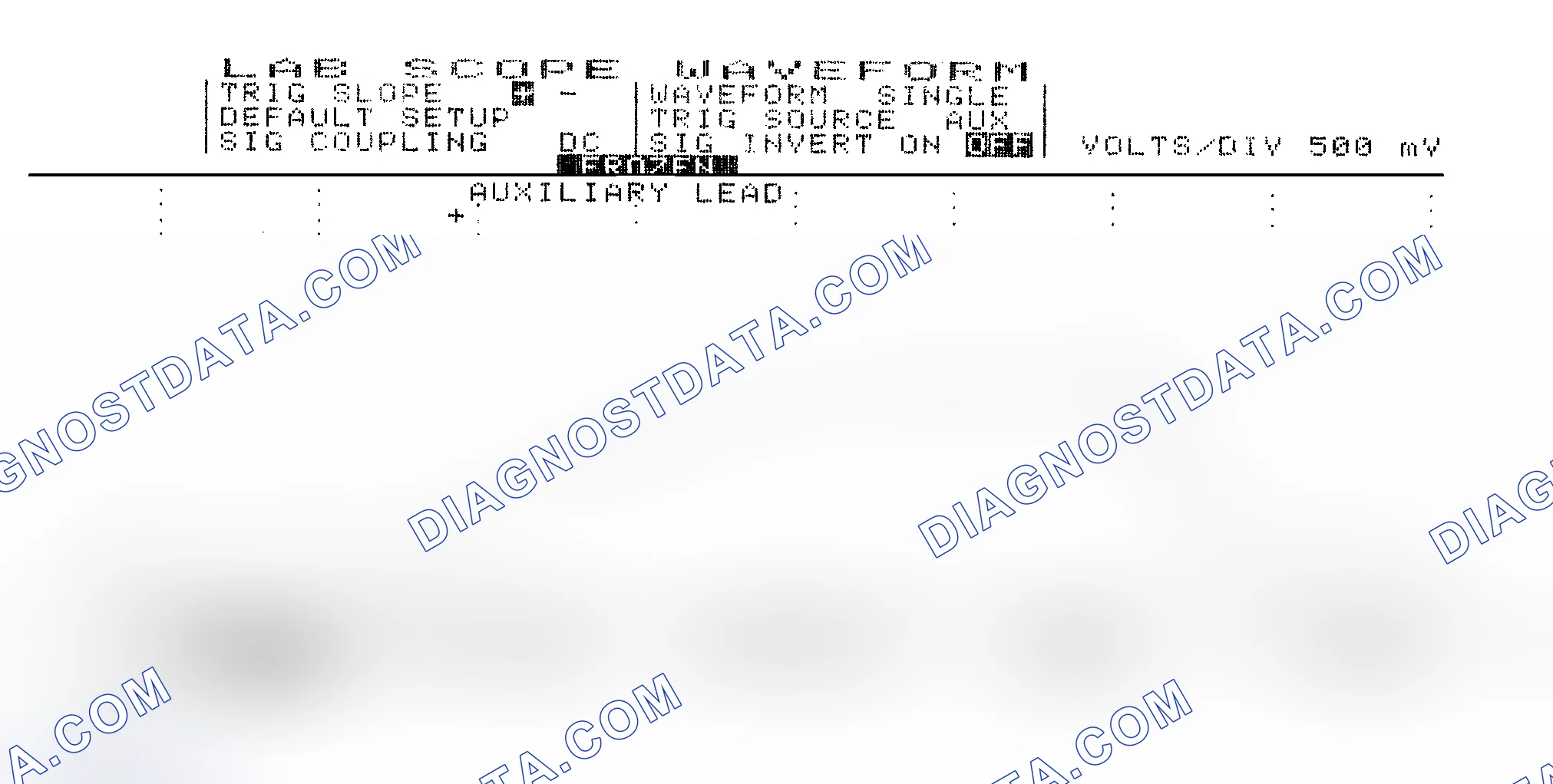 Scheme 14: Single Injector w/Excessive Current Flow - Current Pattern