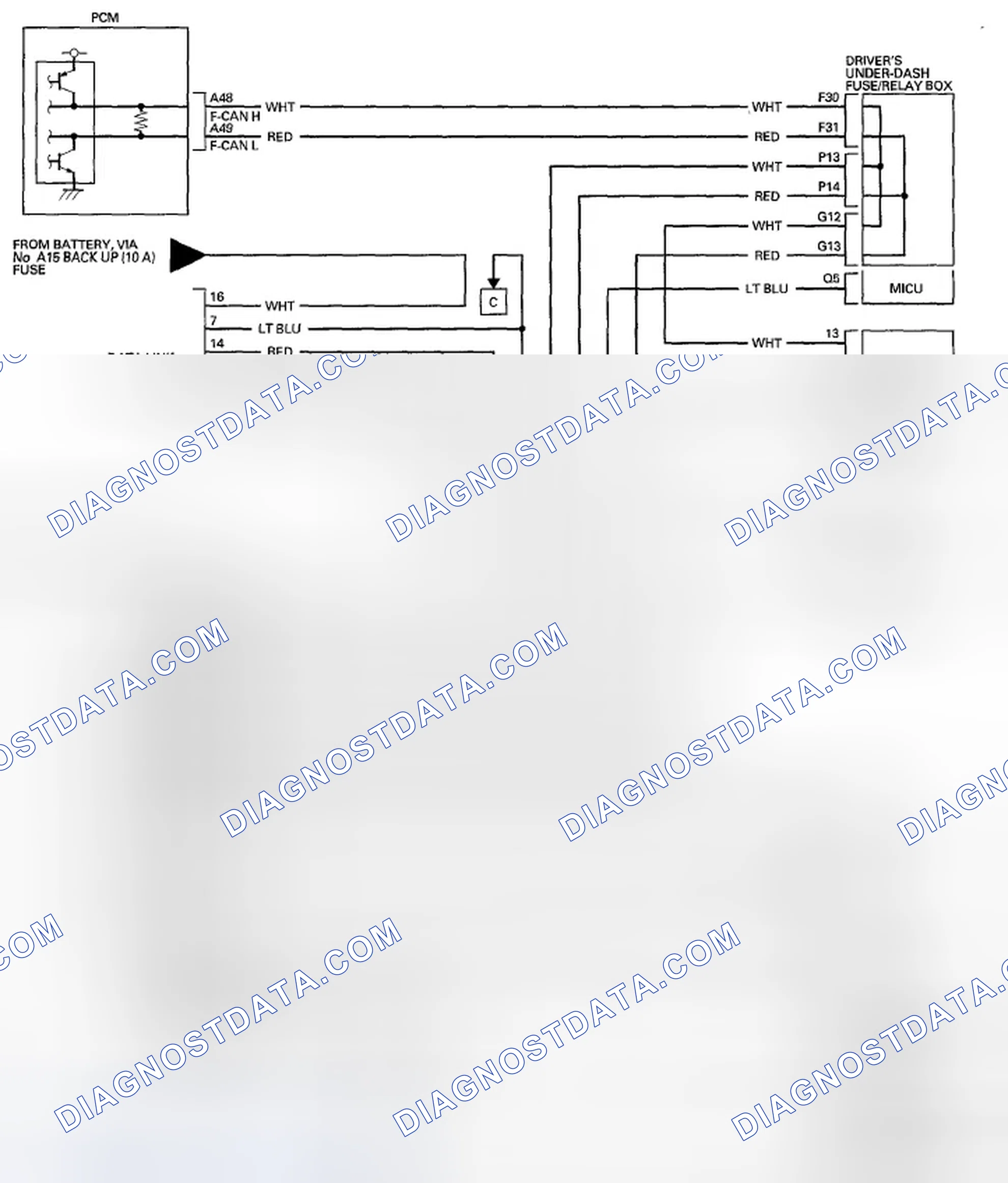 Scheme 36: Communication Systems Circuit Diagram