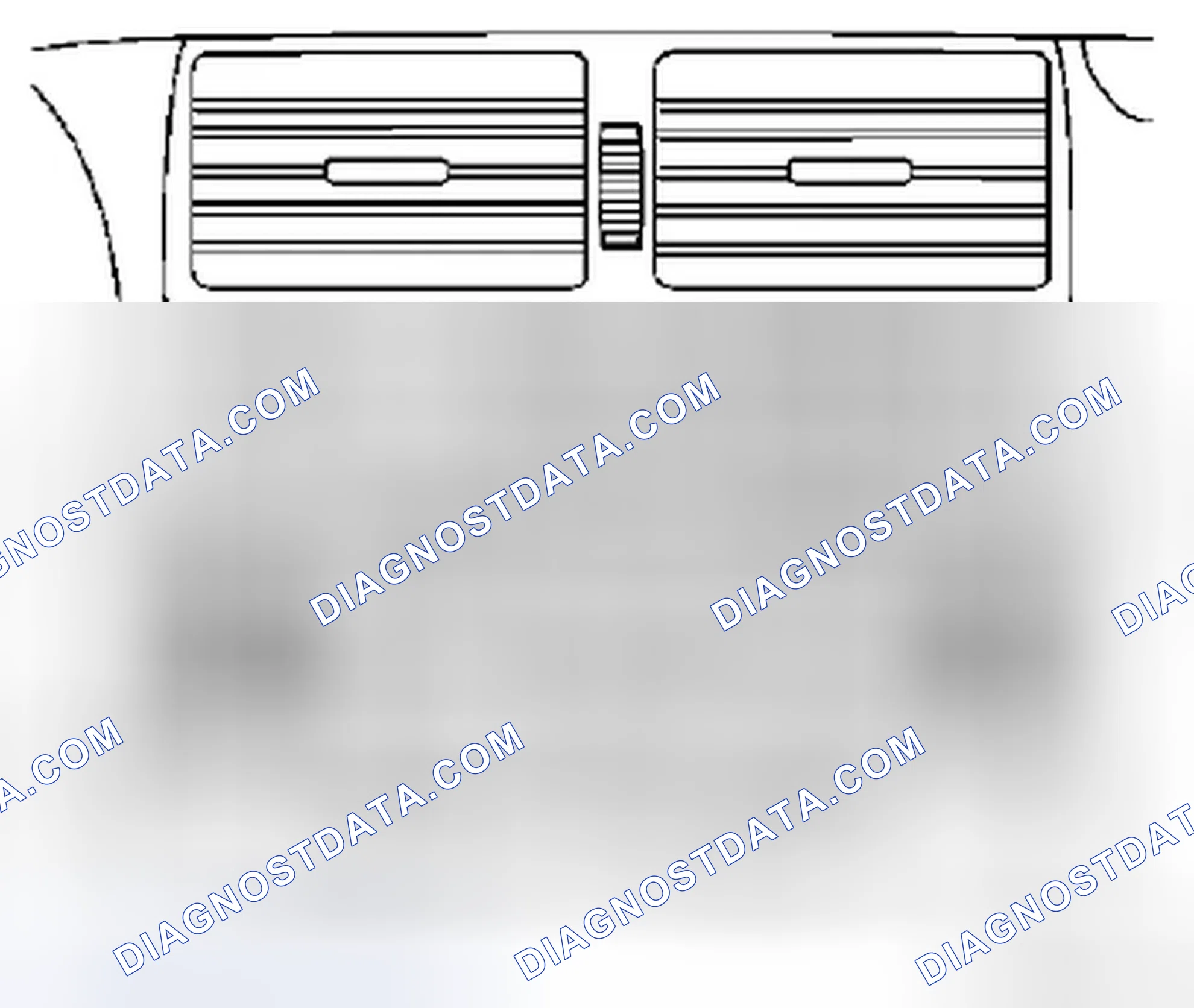Scheme 77: Air distribution knob, location - GF83.25-P-2101-02A