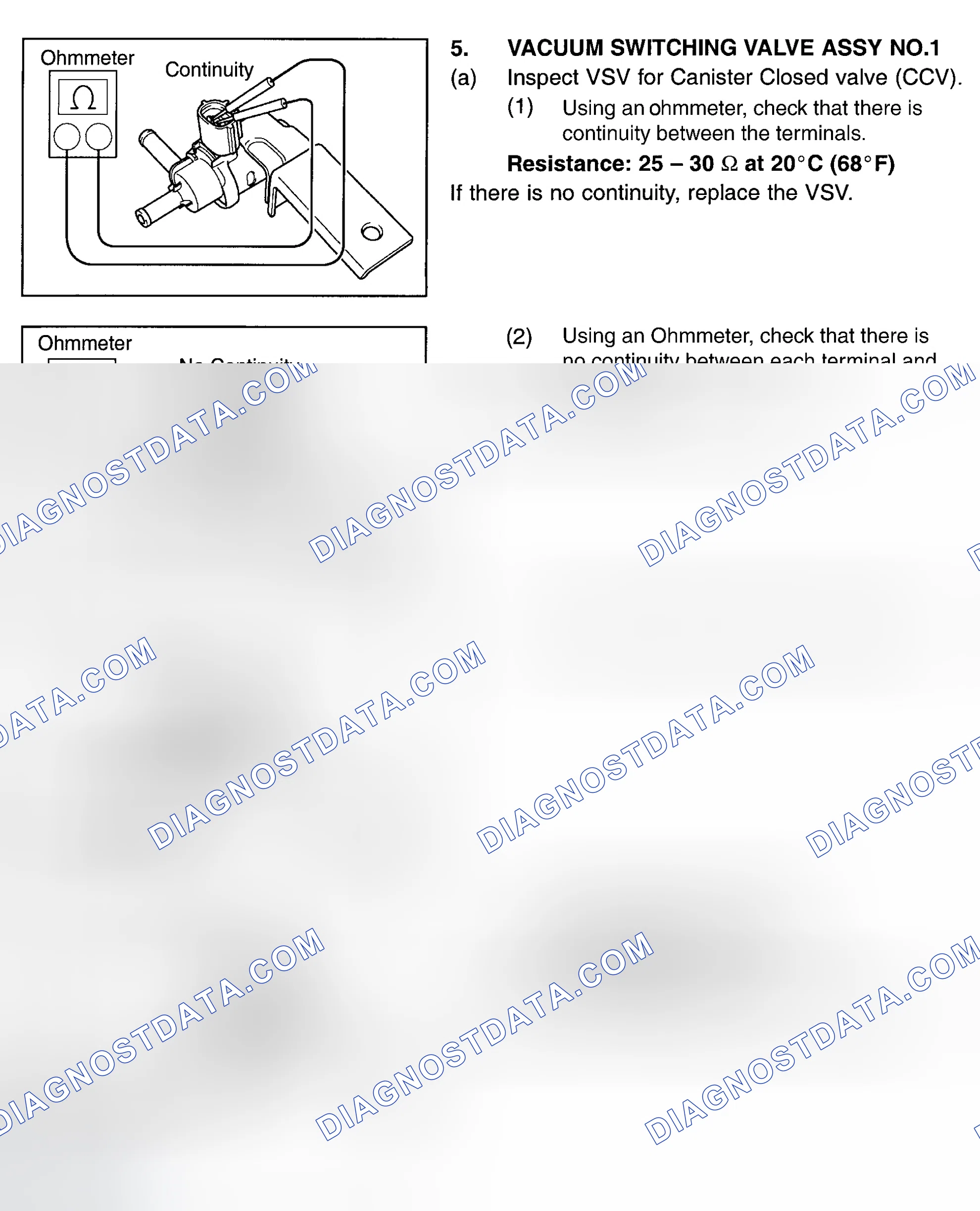 Scheme 769: Canister Closed Valve Vacuum Switching Valve (Corolla)