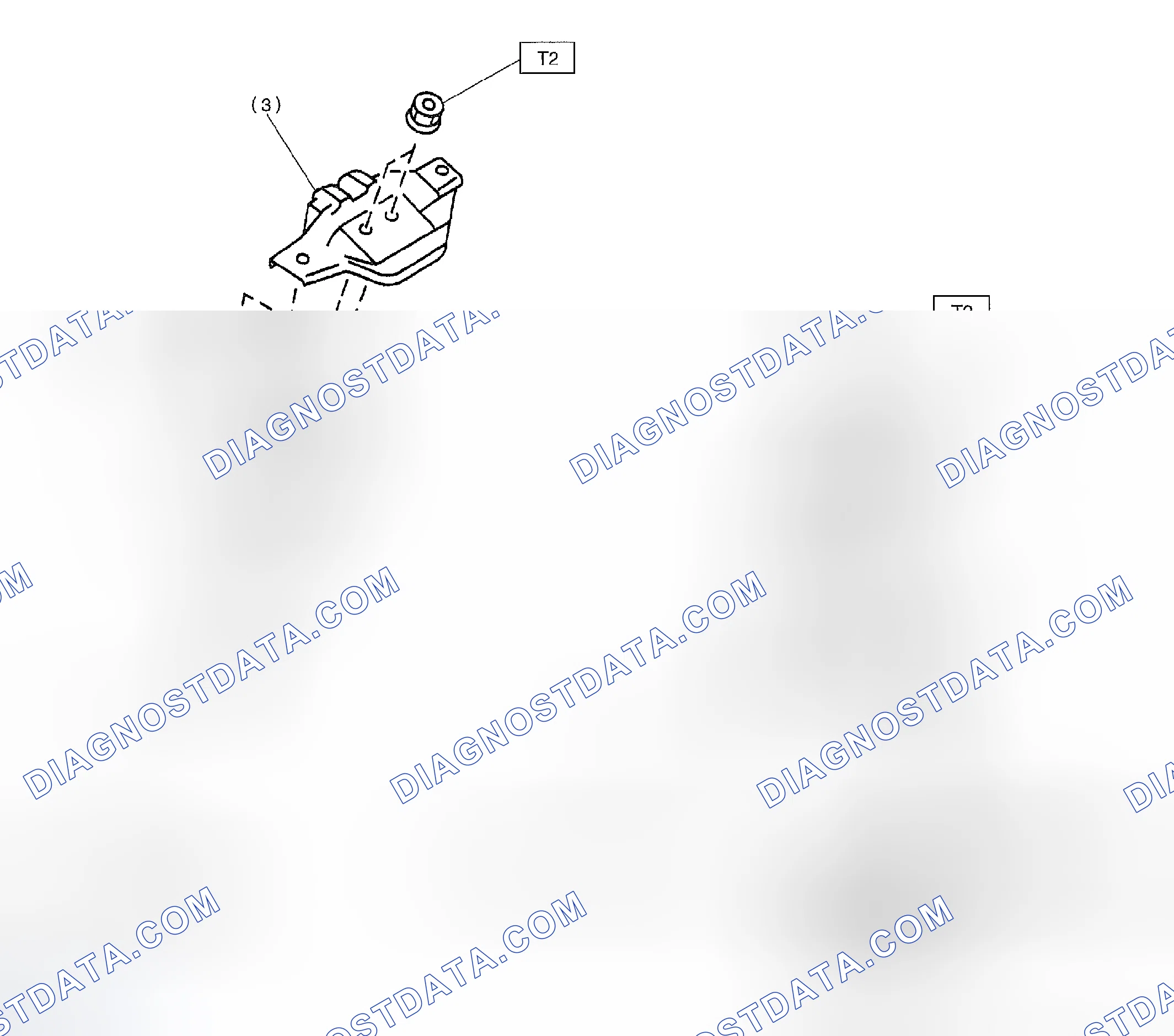 Scheme 489: ENGINE MOUNTING