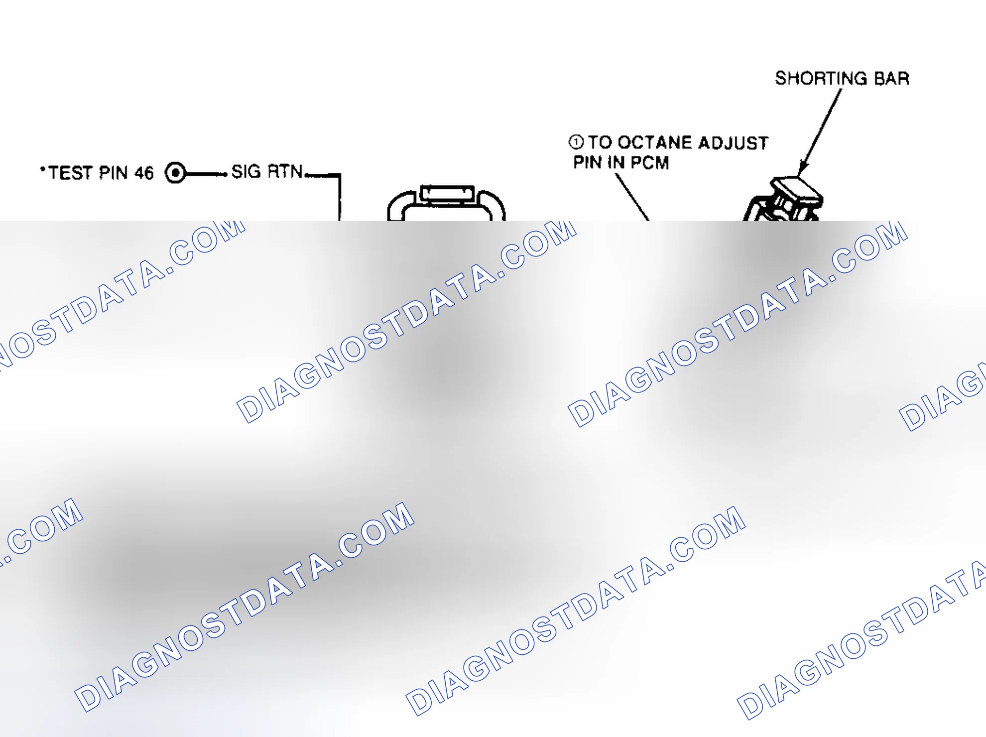 Scheme 105: Octane Adjust Circuit (5.0L)