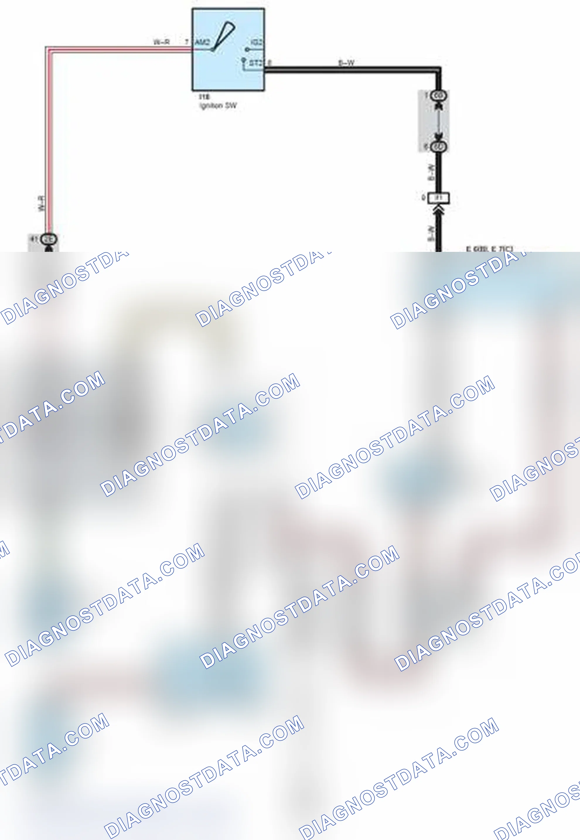 Scheme 41: Starting System Wiring Diagram