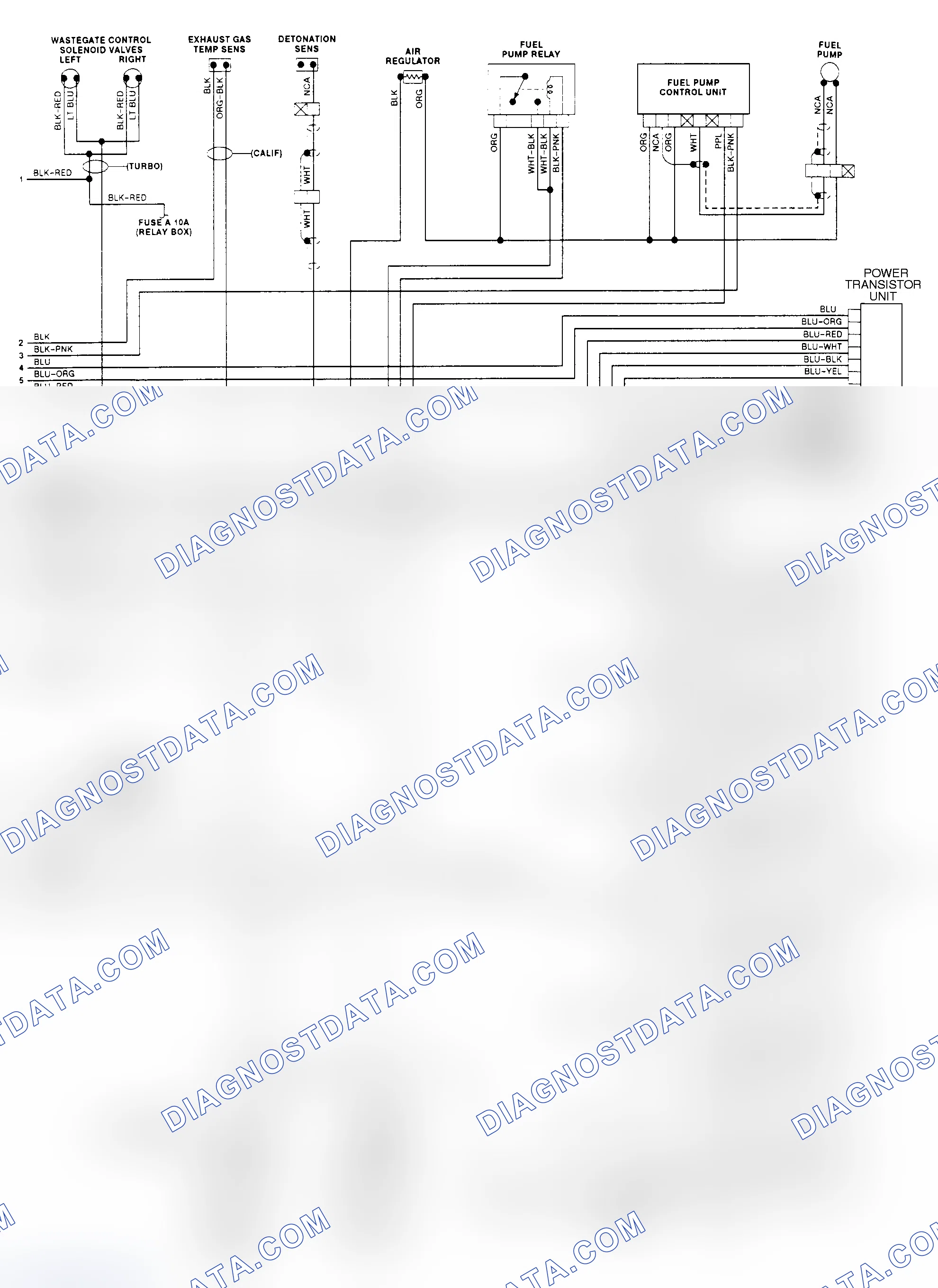Scheme 9: Wiring Diagram (300ZX - 2 of 2)