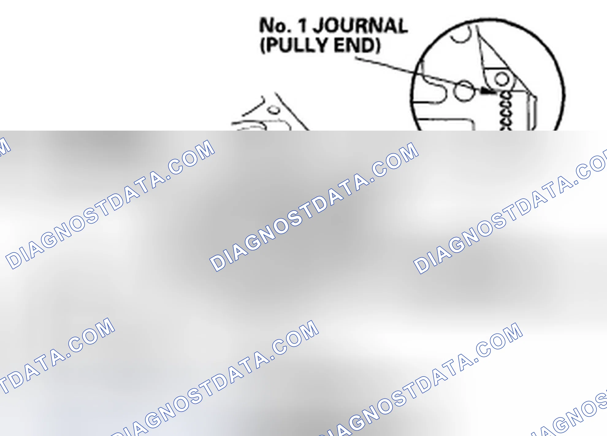 Scheme 410: Crankshaft Bore Code Location