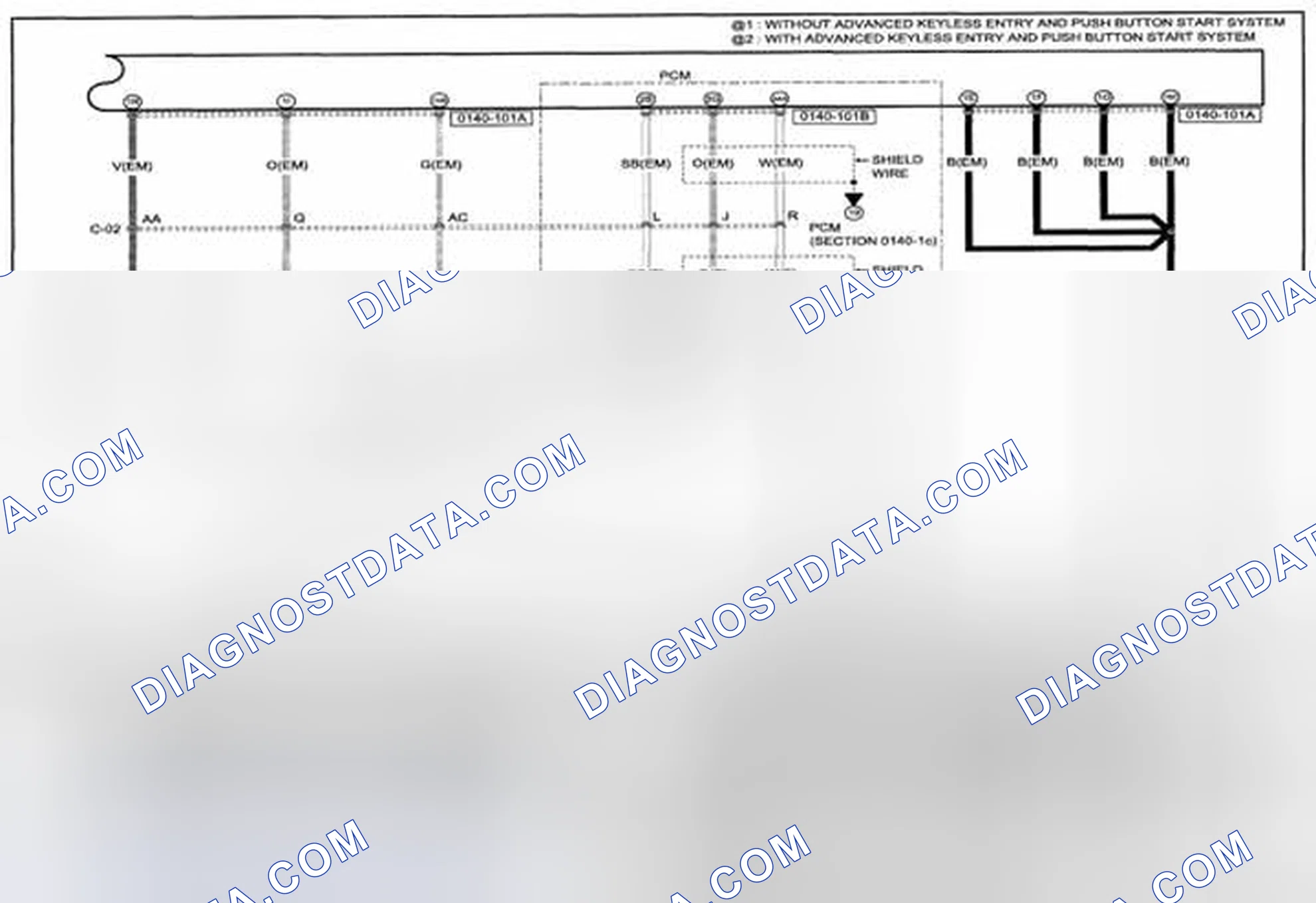 Scheme 138: Control System (MZR 2.0, MZR 2.5) Wiring Diagram - 0140-1l (1 Of 2)