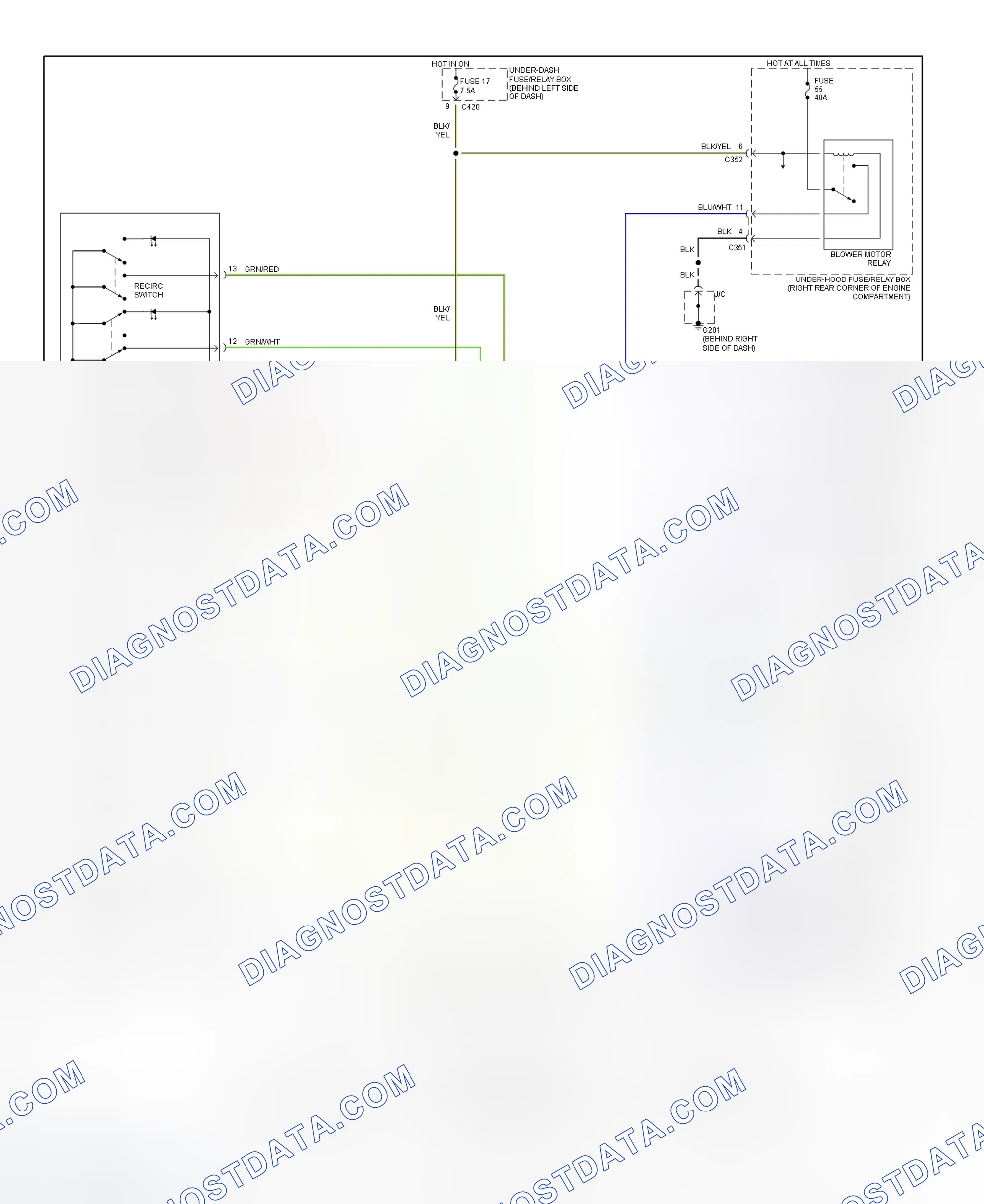 Fig. 9: Heater System Wiring Diagram