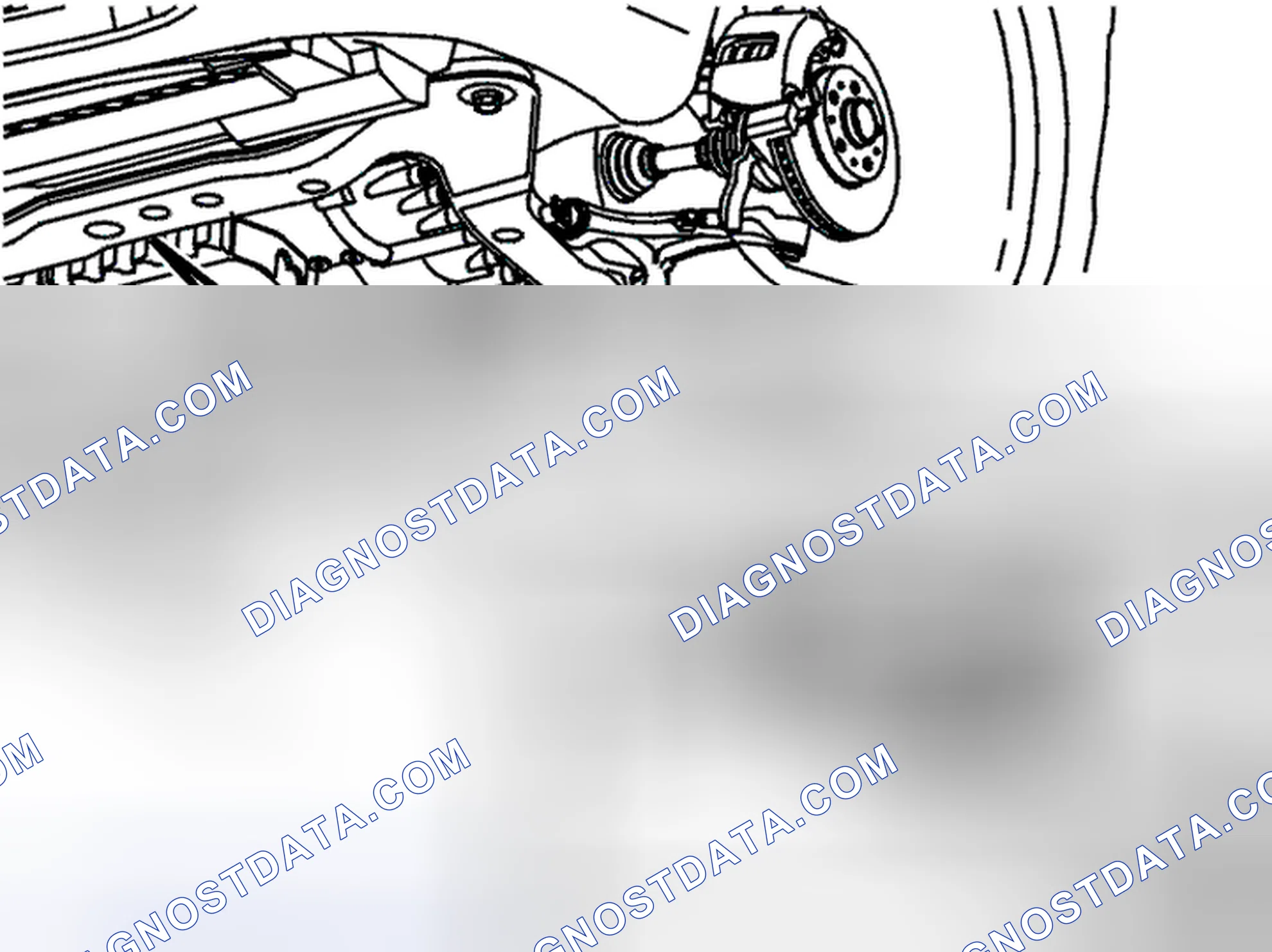 Scheme 112: Removing the nuts for the lower torque rod