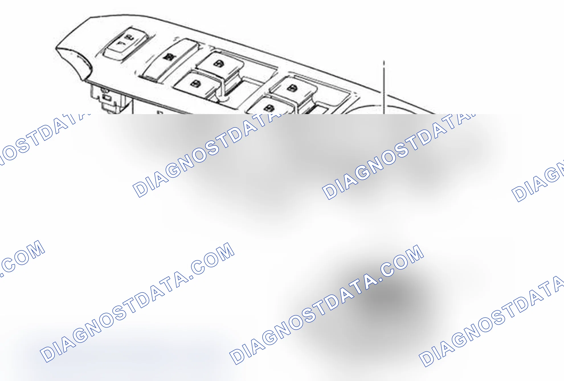 Scheme 12: Outside Rearview Mirror Remote Control Switch Replacement (Trax)