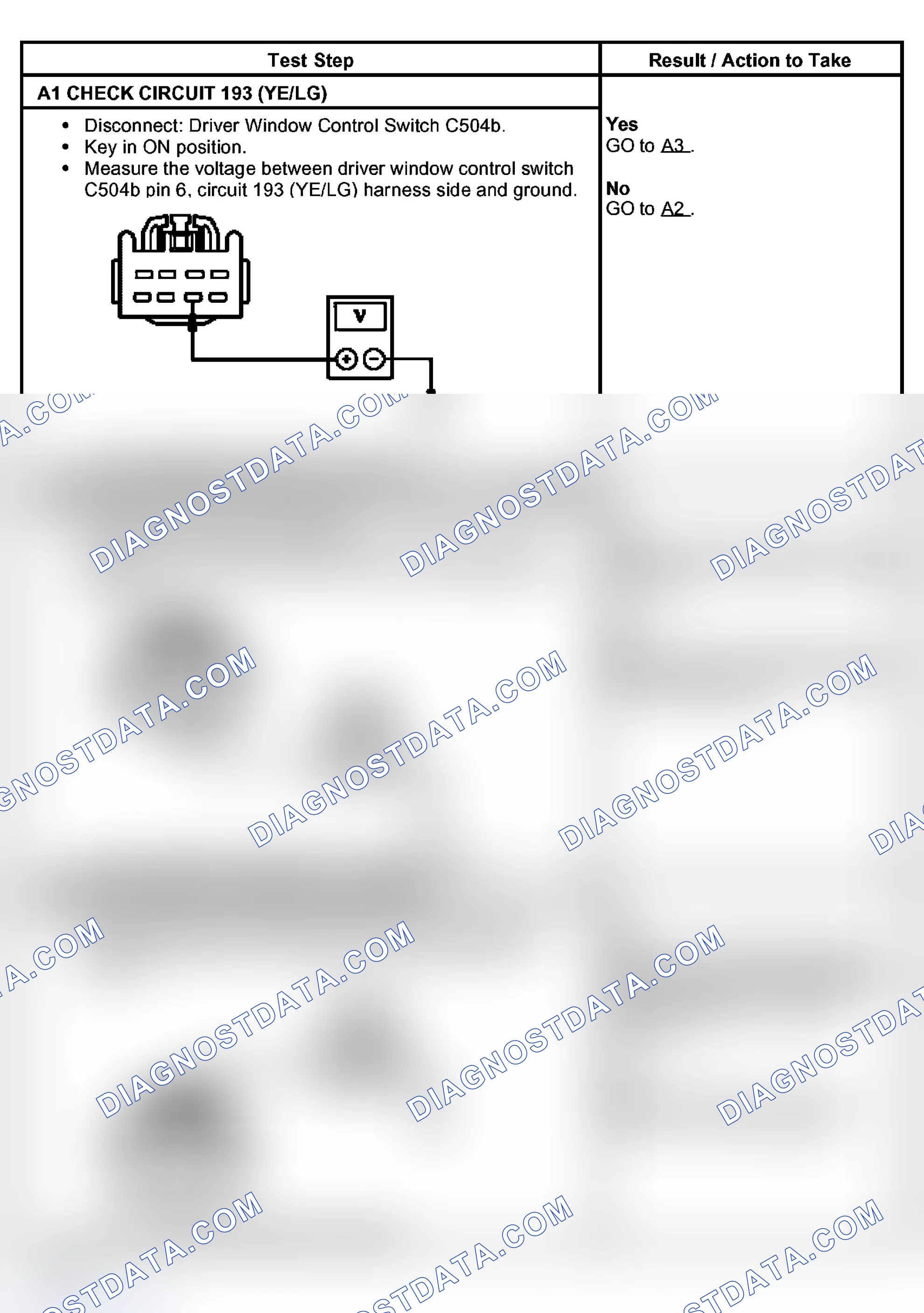 Scheme 4: PINPOINT TEST A: ALL THE POWER WINDOWS ARE INOPERATIVE