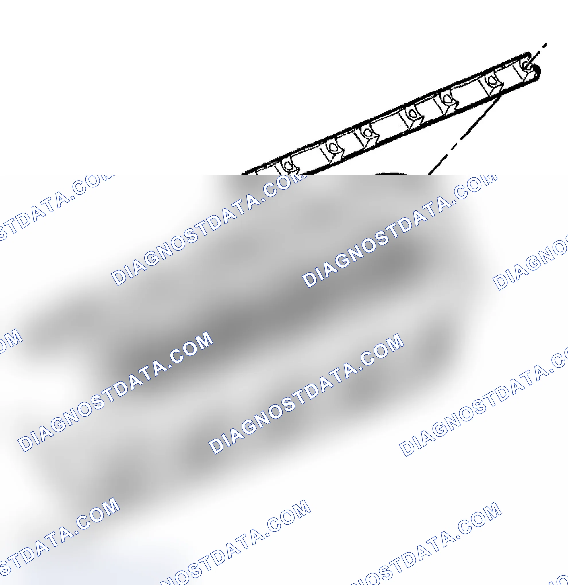 Scheme 779: Valve Rocker Arm and Push Rod Installation
