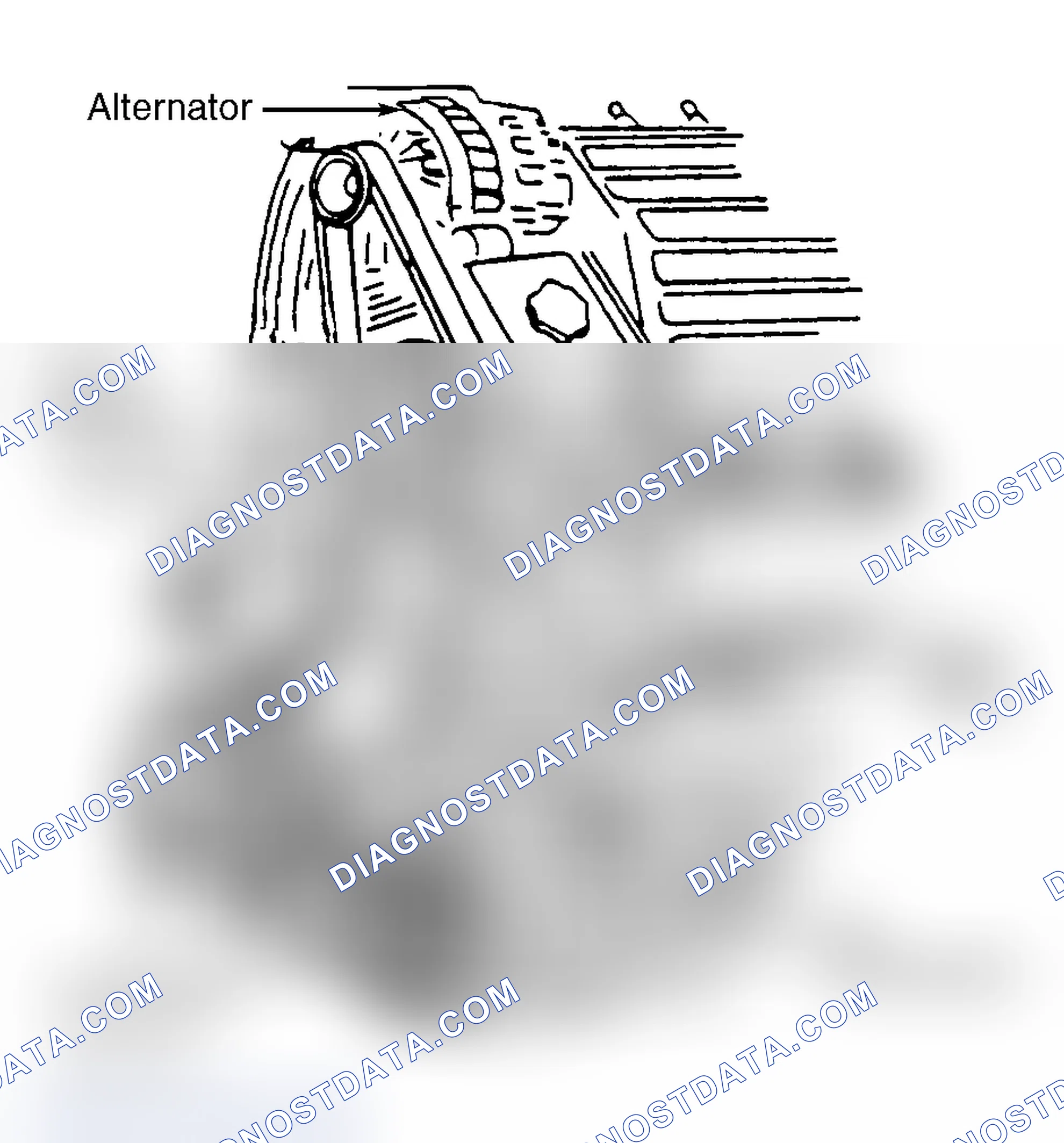 Scheme 7: Serpentine Belt Routing (3.1L)