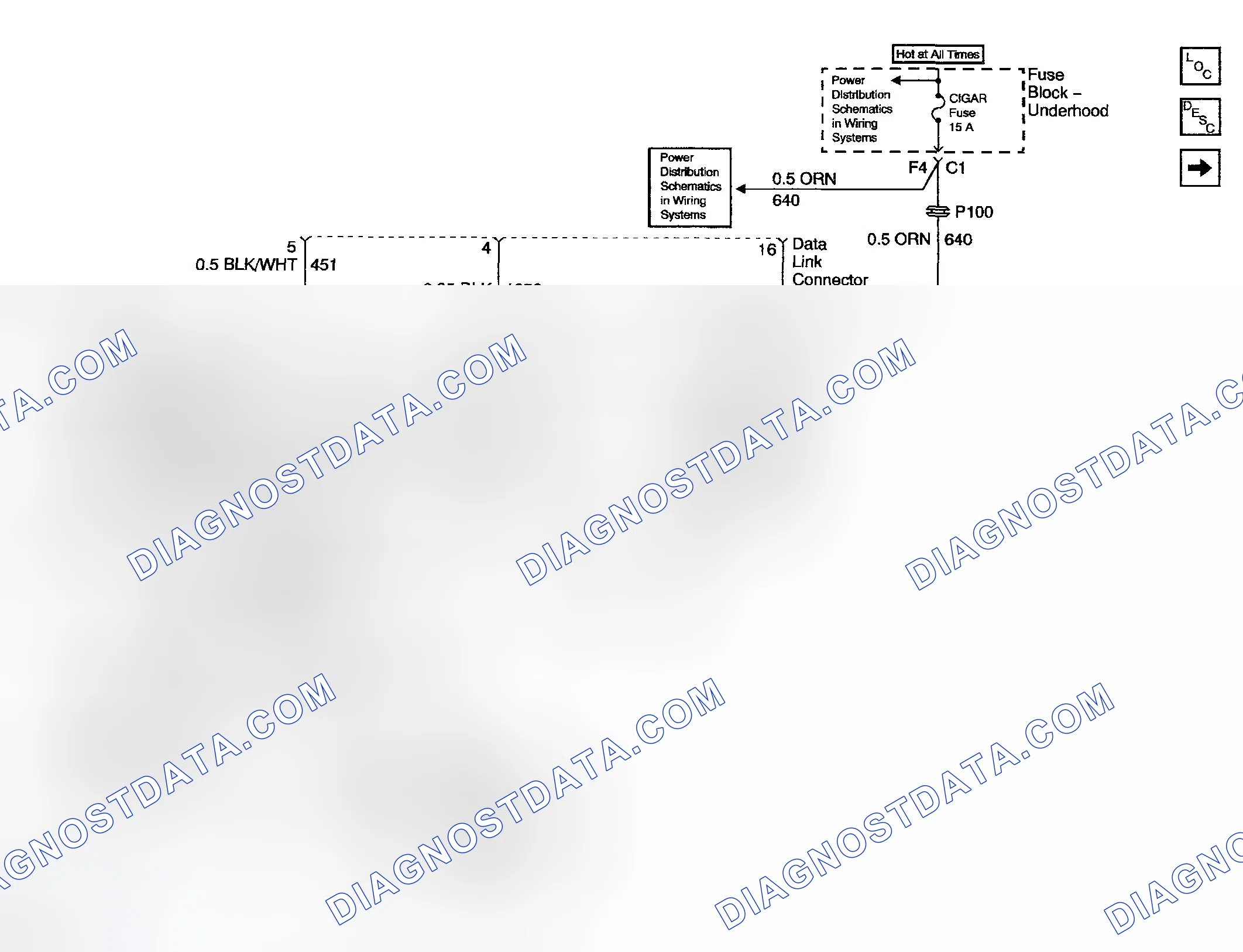 Scheme 2: Data Link Connector (DLC) Schematics