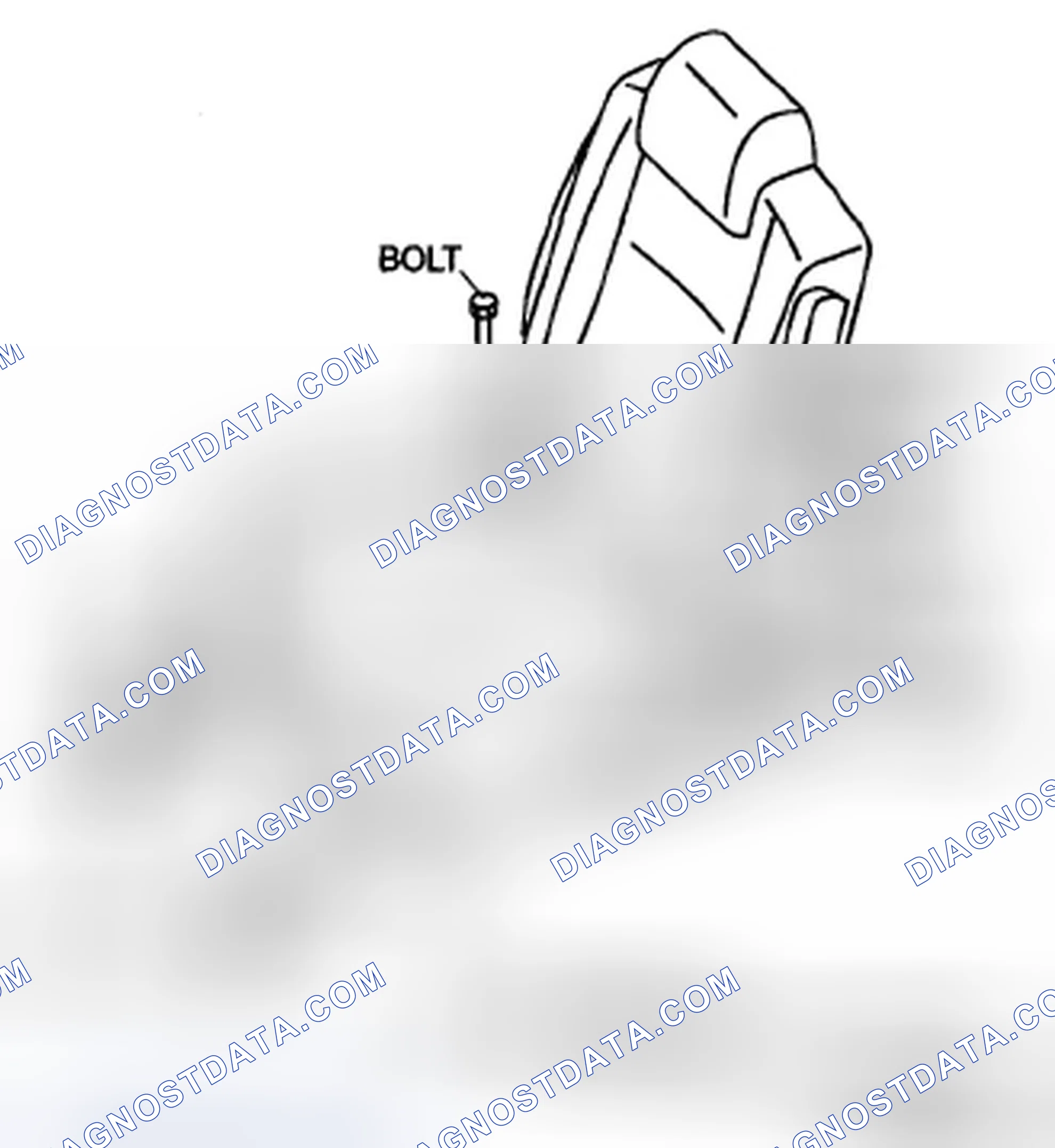 Scheme 13: SECOND-ROW SEAT REMOVAL/INSTALLATION