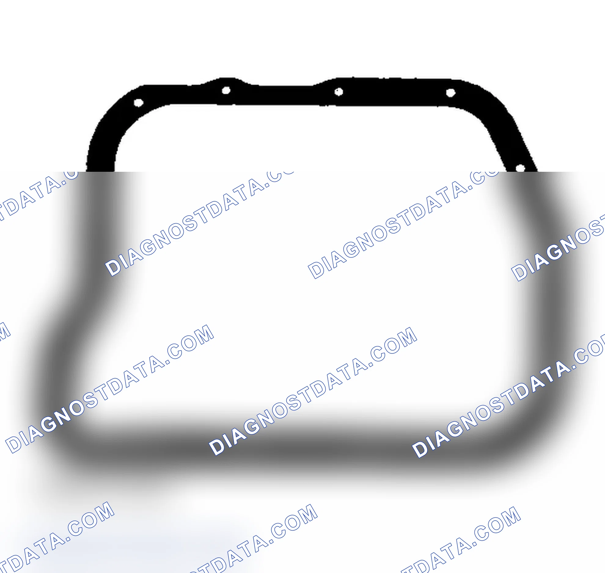 Scheme 2: Identifying Oil Pan Gasket (36RH, 46RE & 47RE)