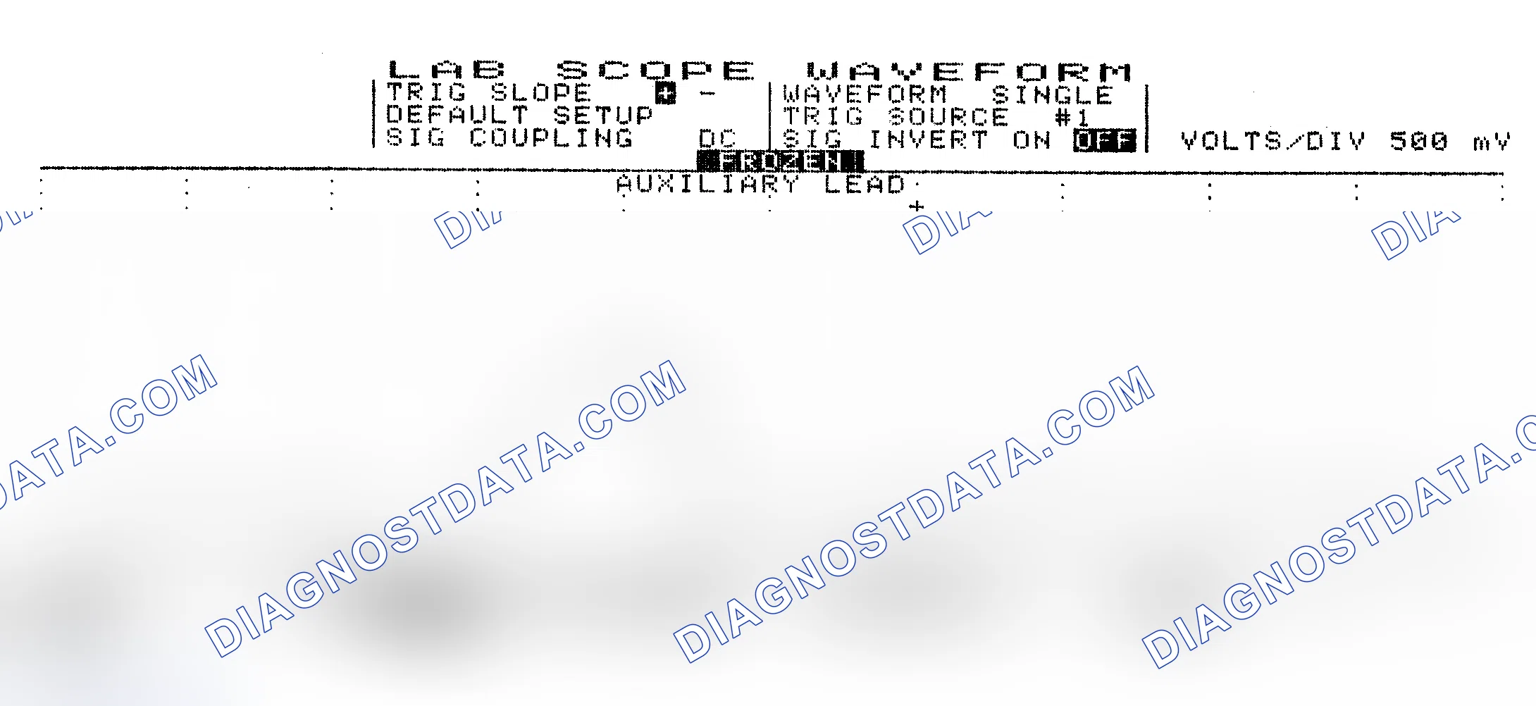 Scheme 10: Single Injector w/Excessive Current Flow - Current Pattern