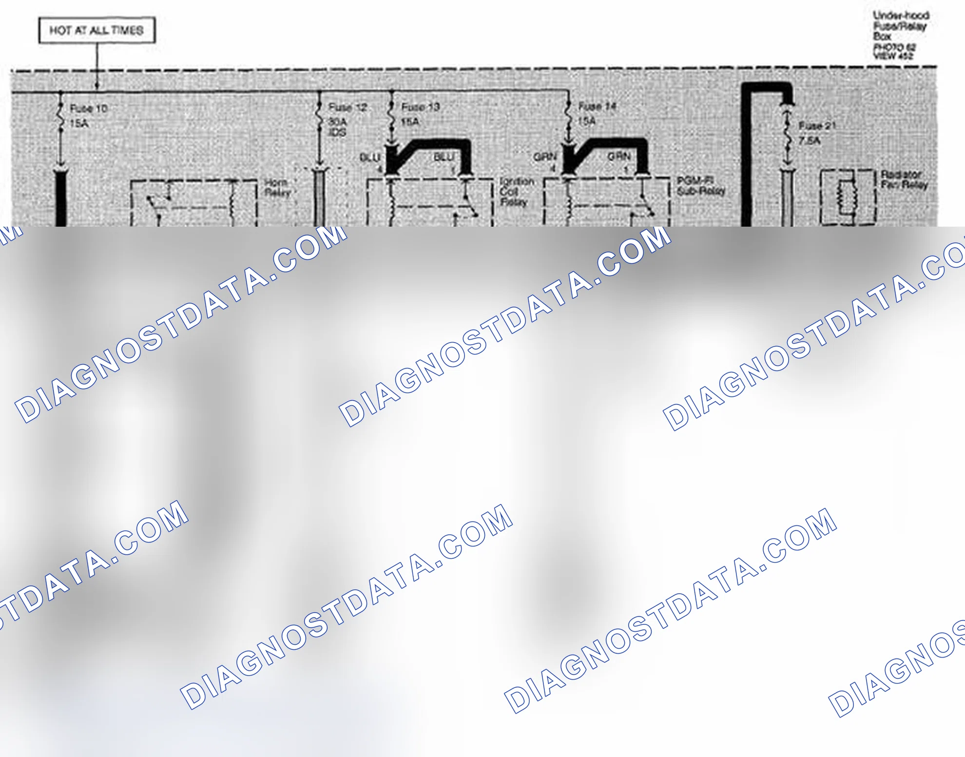 Scheme 59: Power Distribution Circuit Diagram (Page 10-7)
