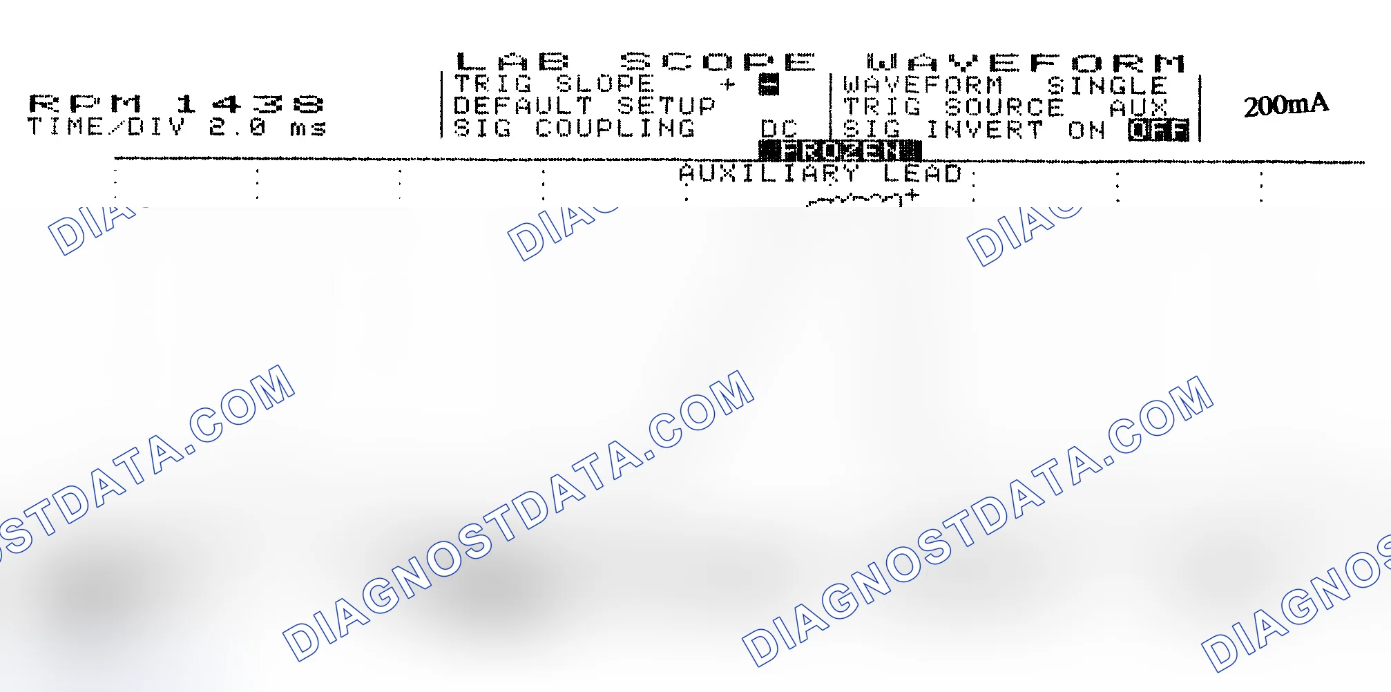 Scheme 15: Single Injector w/Normal Current Flow - Current Pattern