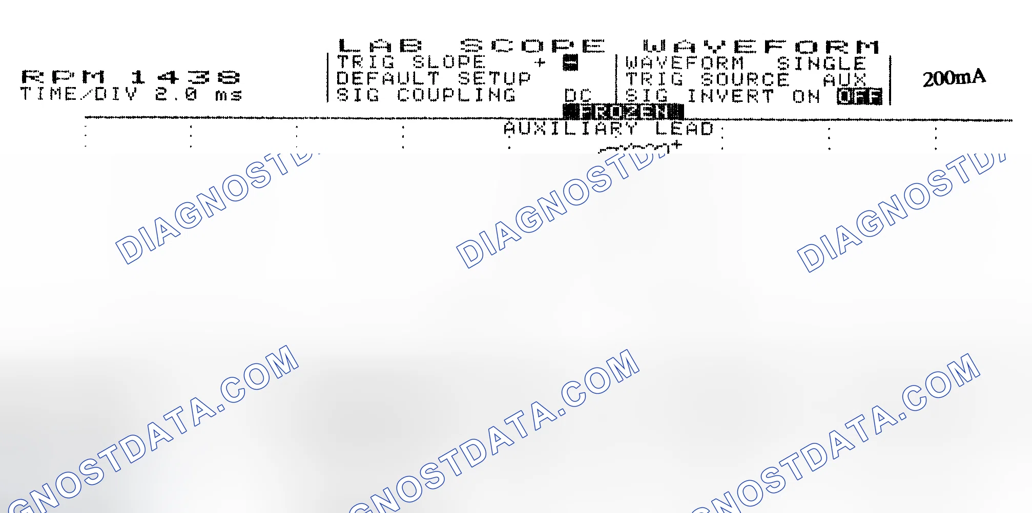 Scheme 15: Single Injector w/Normal Current Flow - Current Pattern